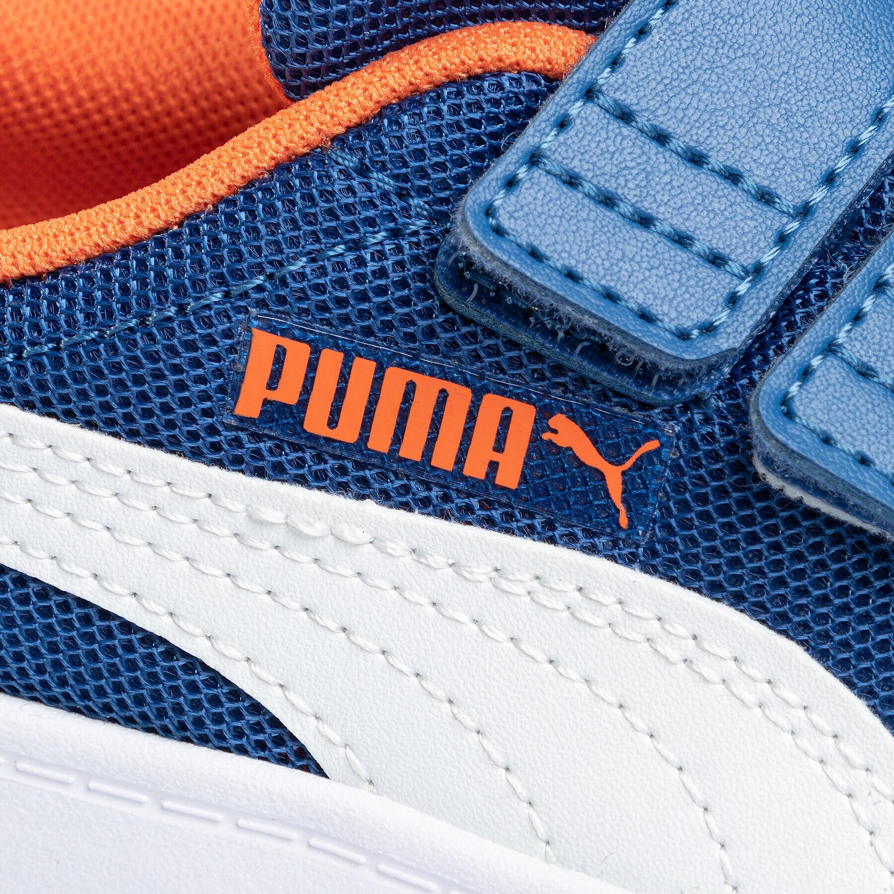 Puma Superge Courtflex V2 Mesh V PS 371758 01 Modra - Pepit.si