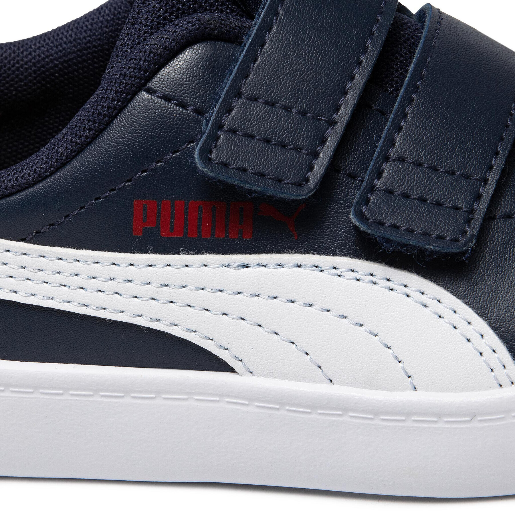 Puma Superge Courtflex V2 V Ps 371543 01 Mornarsko modra - Pepit.si