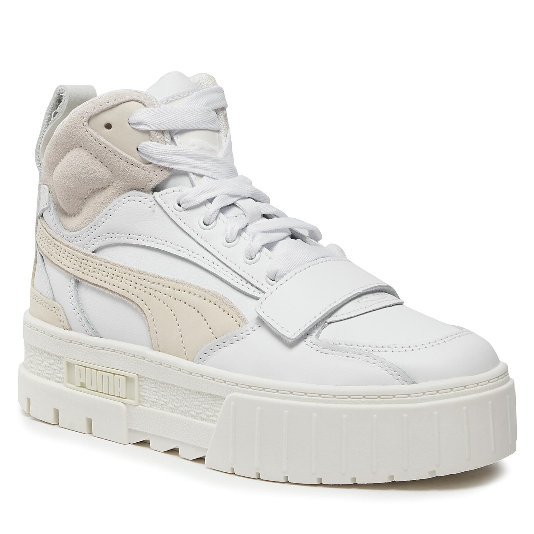 Puma Superge Mayze Mid PRM Wns 393083 01 Bela - Pepit.si