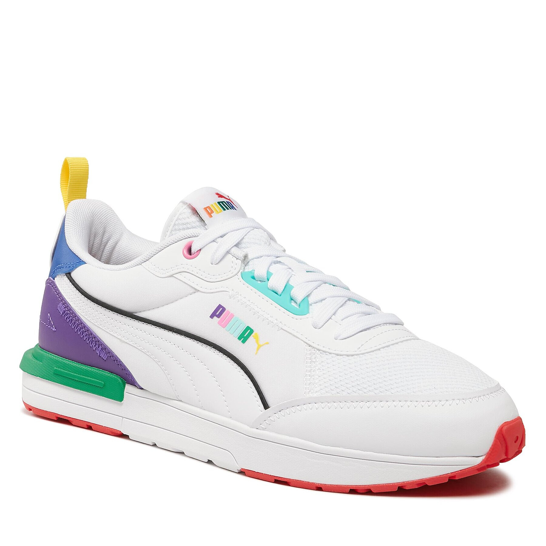 Puma Superge R22 Lil 389594 01 Bela - Pepit.si