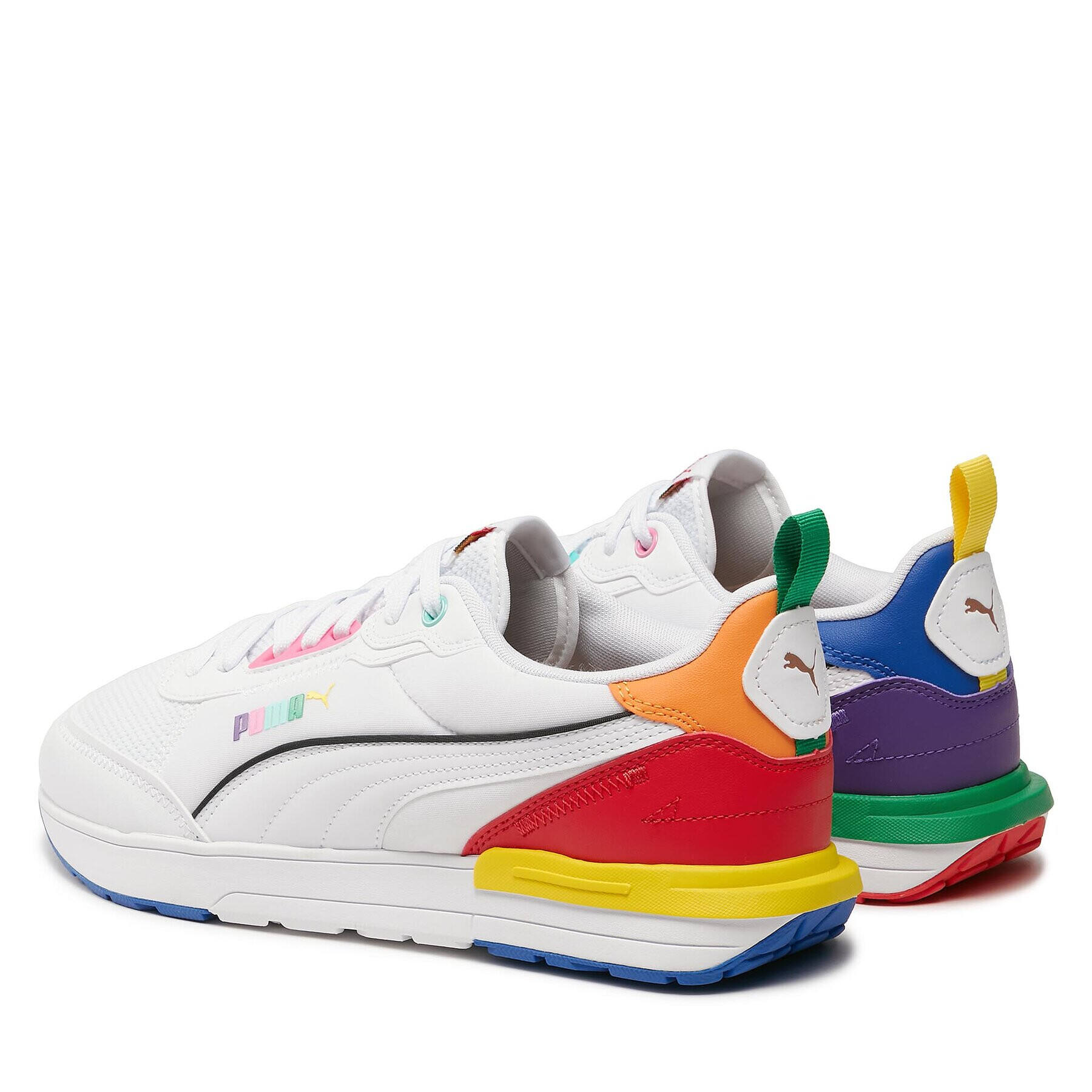 Puma Superge R22 Lil 389594 01 Bela - Pepit.si