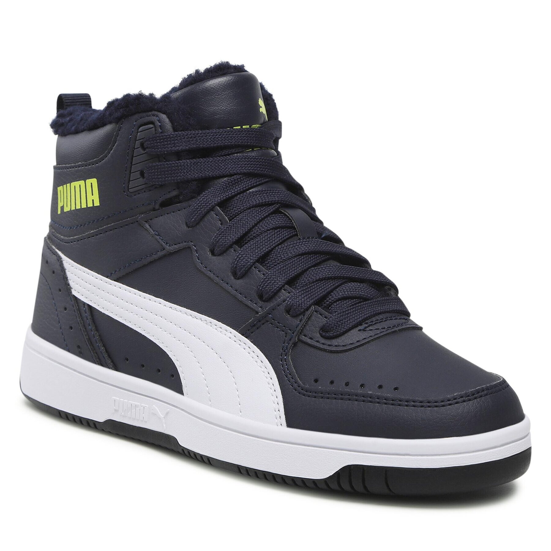 Puma Superge Rebound Jor Fur Jr 375477 07 Mornarsko modra - Pepit.si