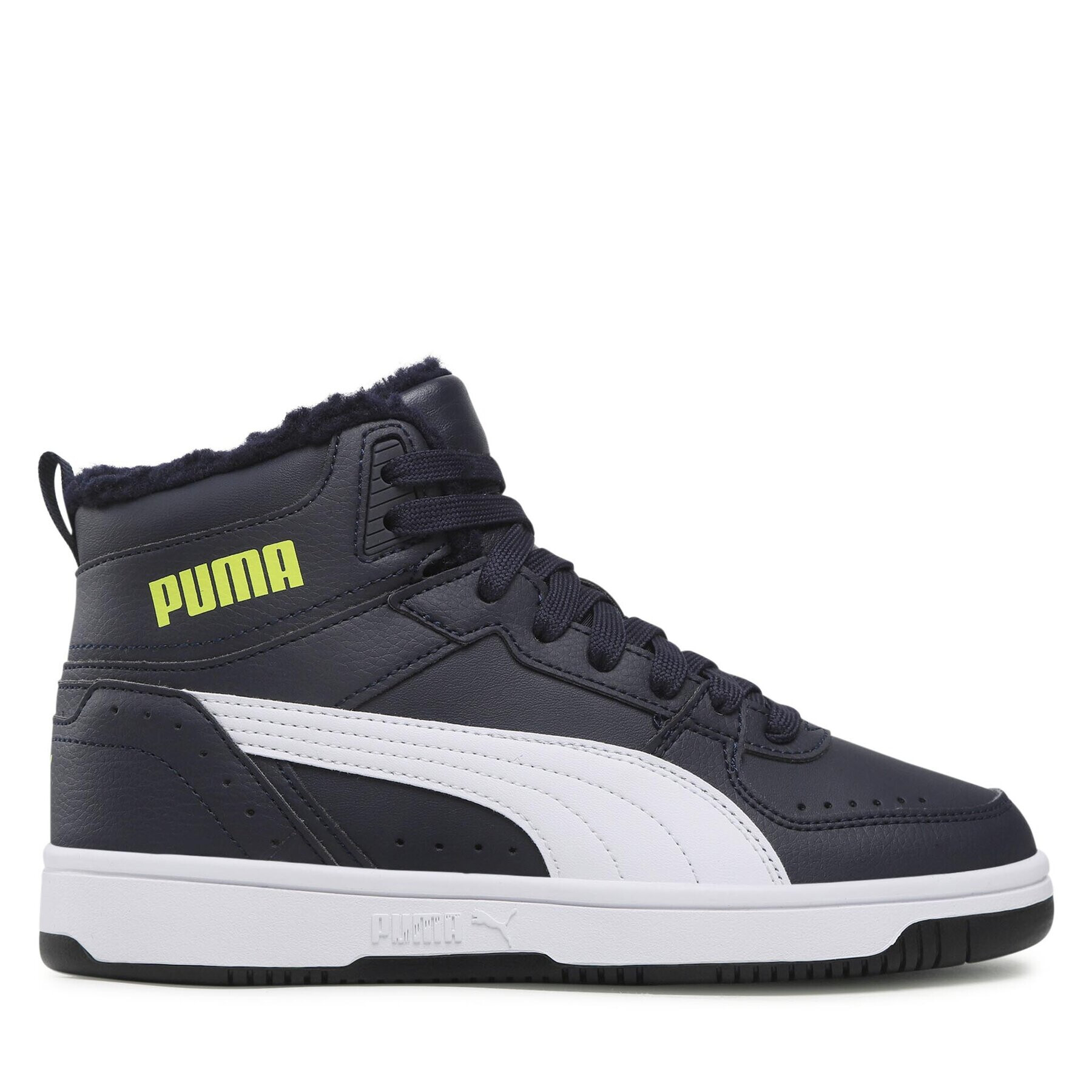 Puma Superge Rebound Jor Fur Jr 375477 07 Mornarsko modra - Pepit.si