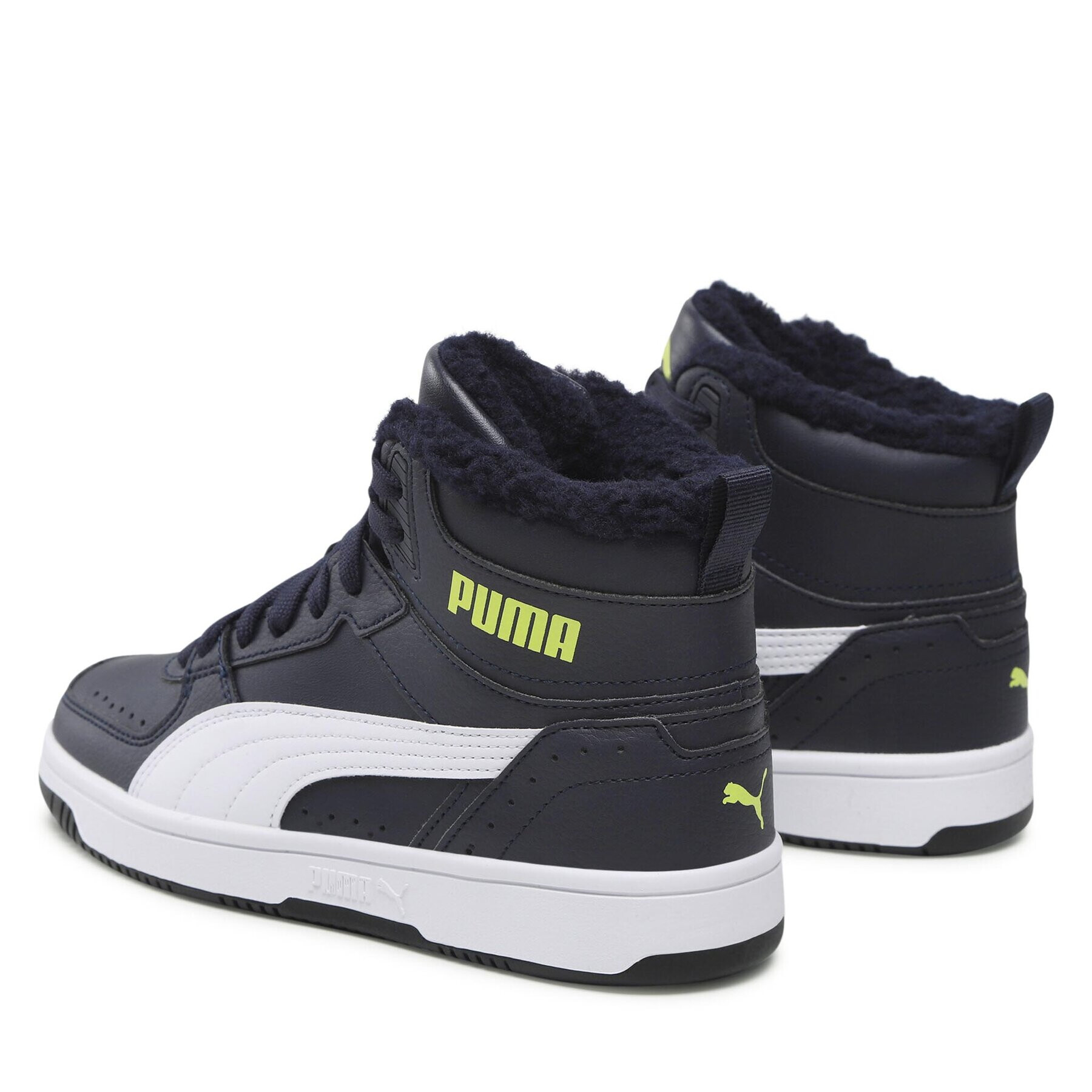 Puma Superge Rebound Jor Fur Jr 375477 07 Mornarsko modra - Pepit.si