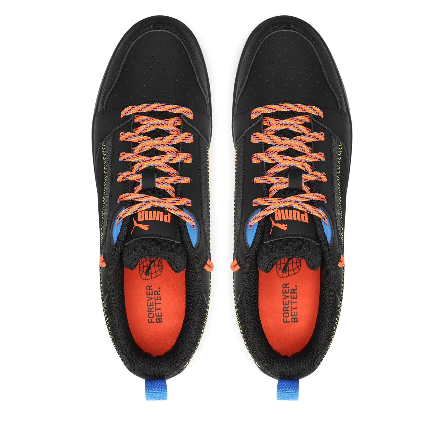 Puma Superge Rebound v6 Low Open 393581 01 Črna - Pepit.si