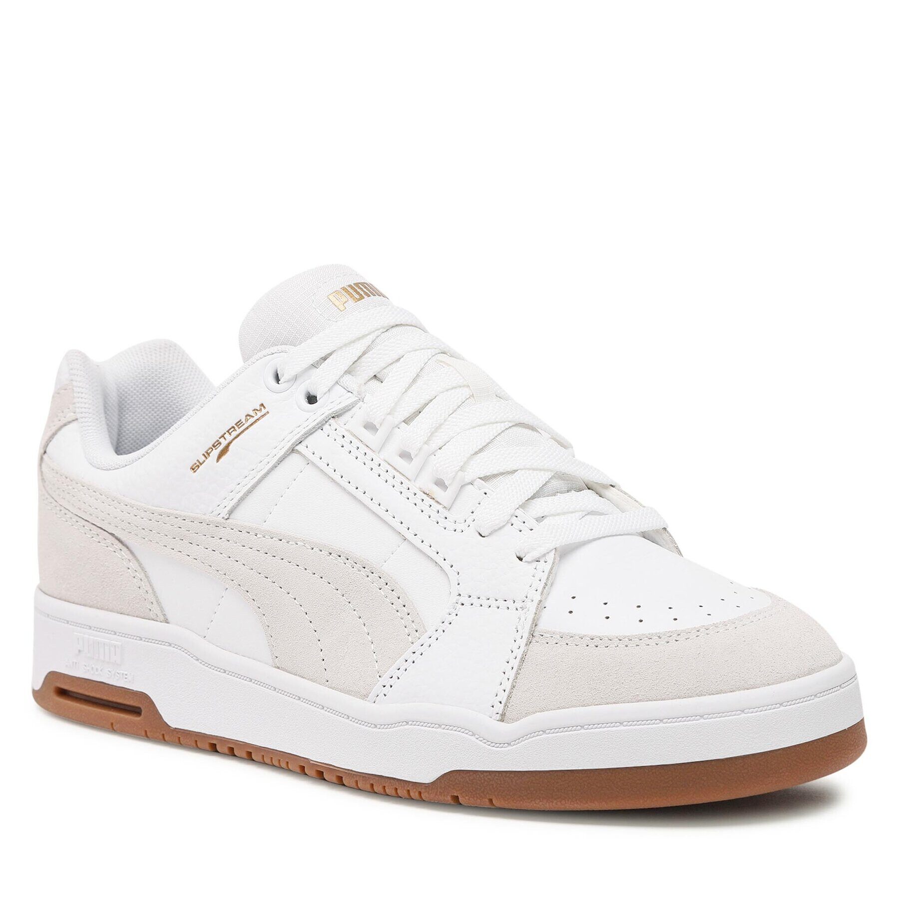 Puma Superge Slipstream Lo Suede Fs 385694 01 Bela - Pepit.si