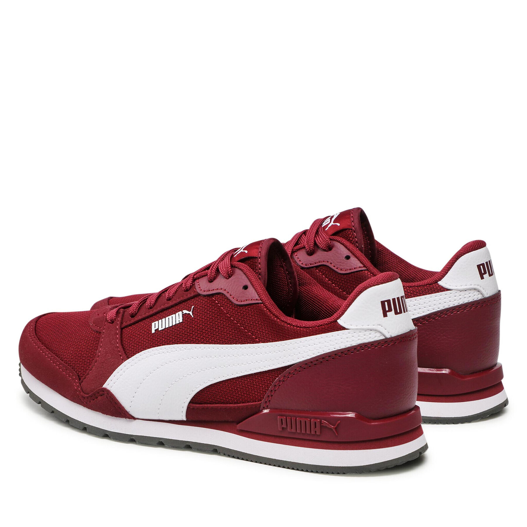 Puma Superge St Runner v3 Mesh 384640 04 Bordo rdeča - Pepit.si