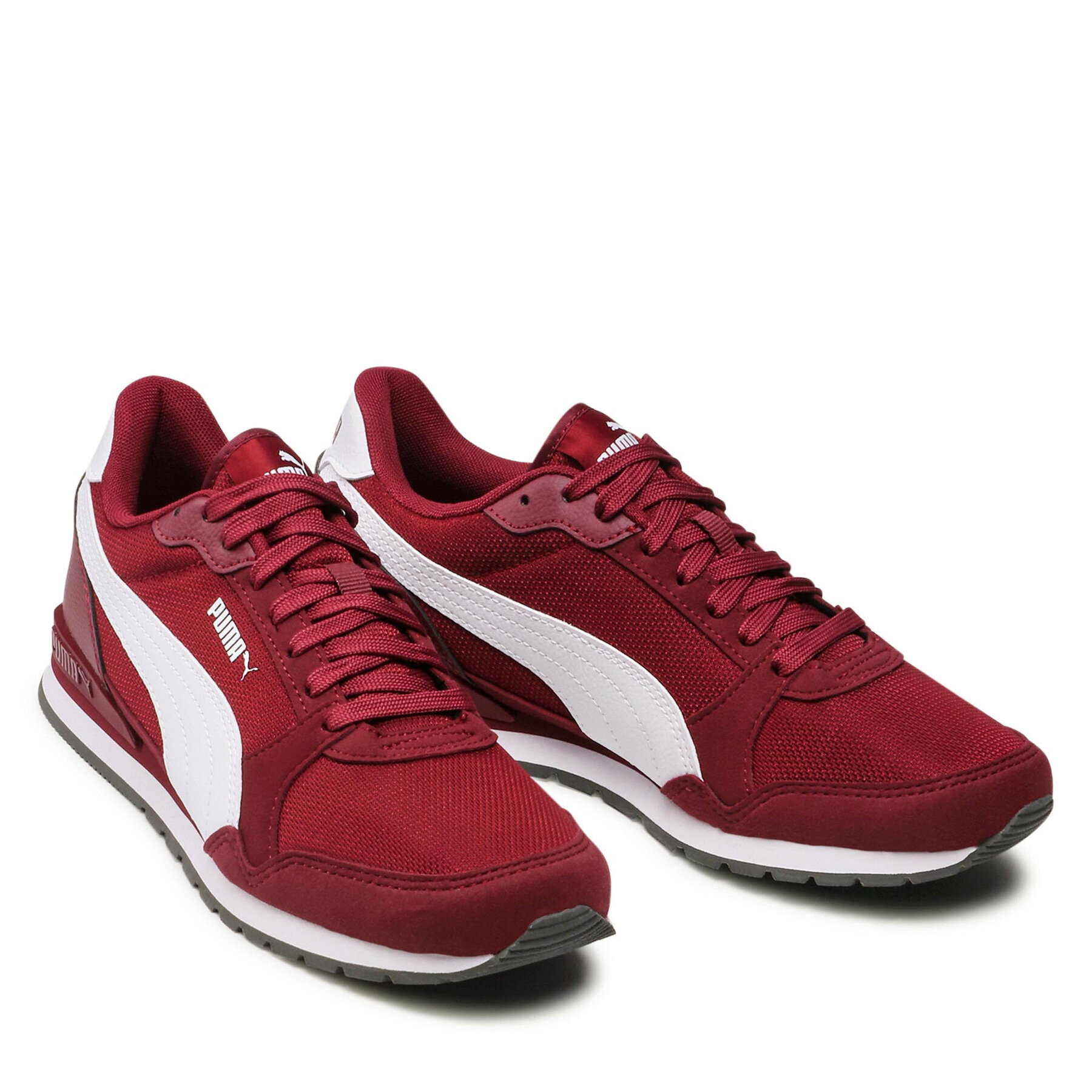 Puma Superge St Runner v3 Mesh 384640 04 Bordo rdeča - Pepit.si