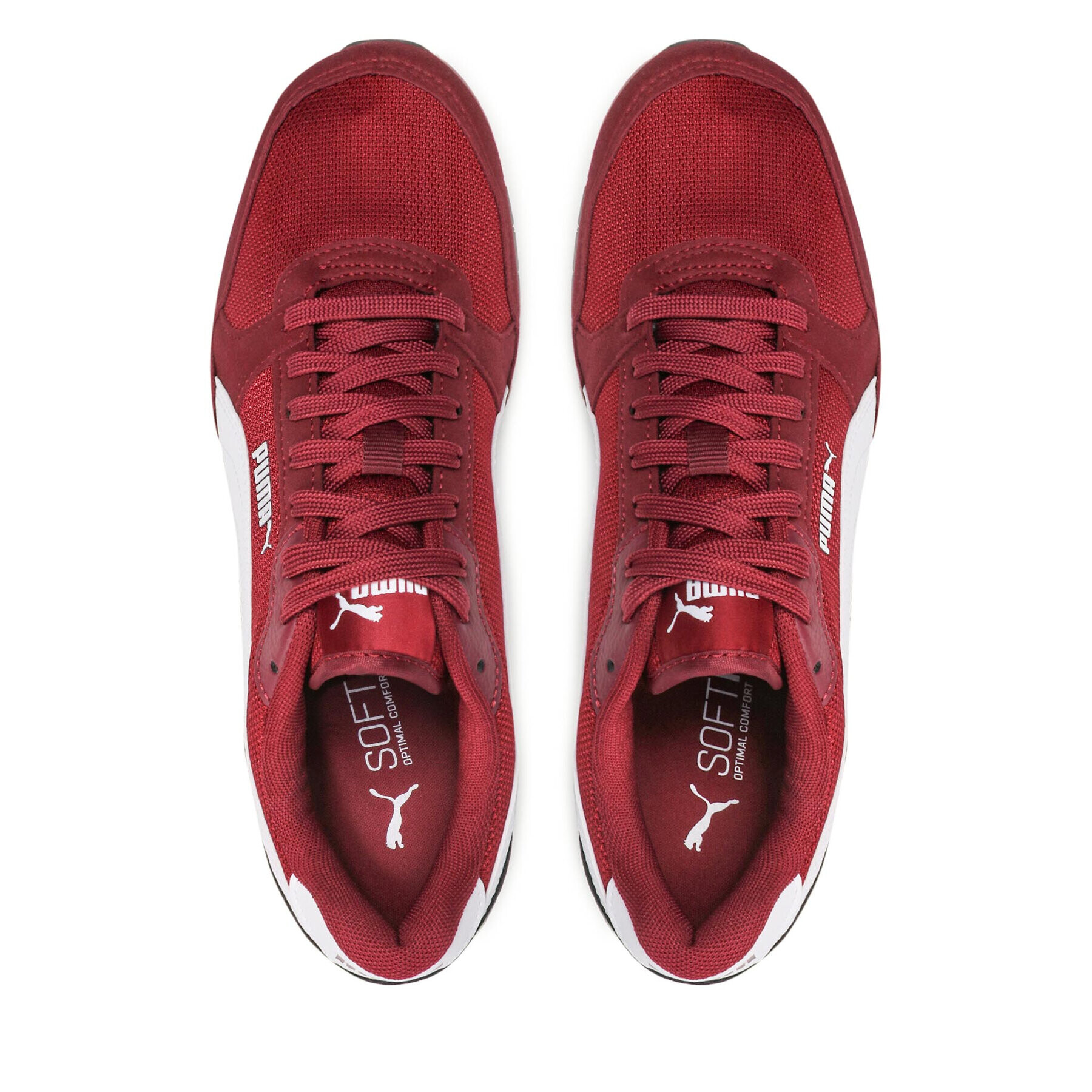 Puma Superge St Runner v3 Mesh 384640 04 Bordo rdeča - Pepit.si