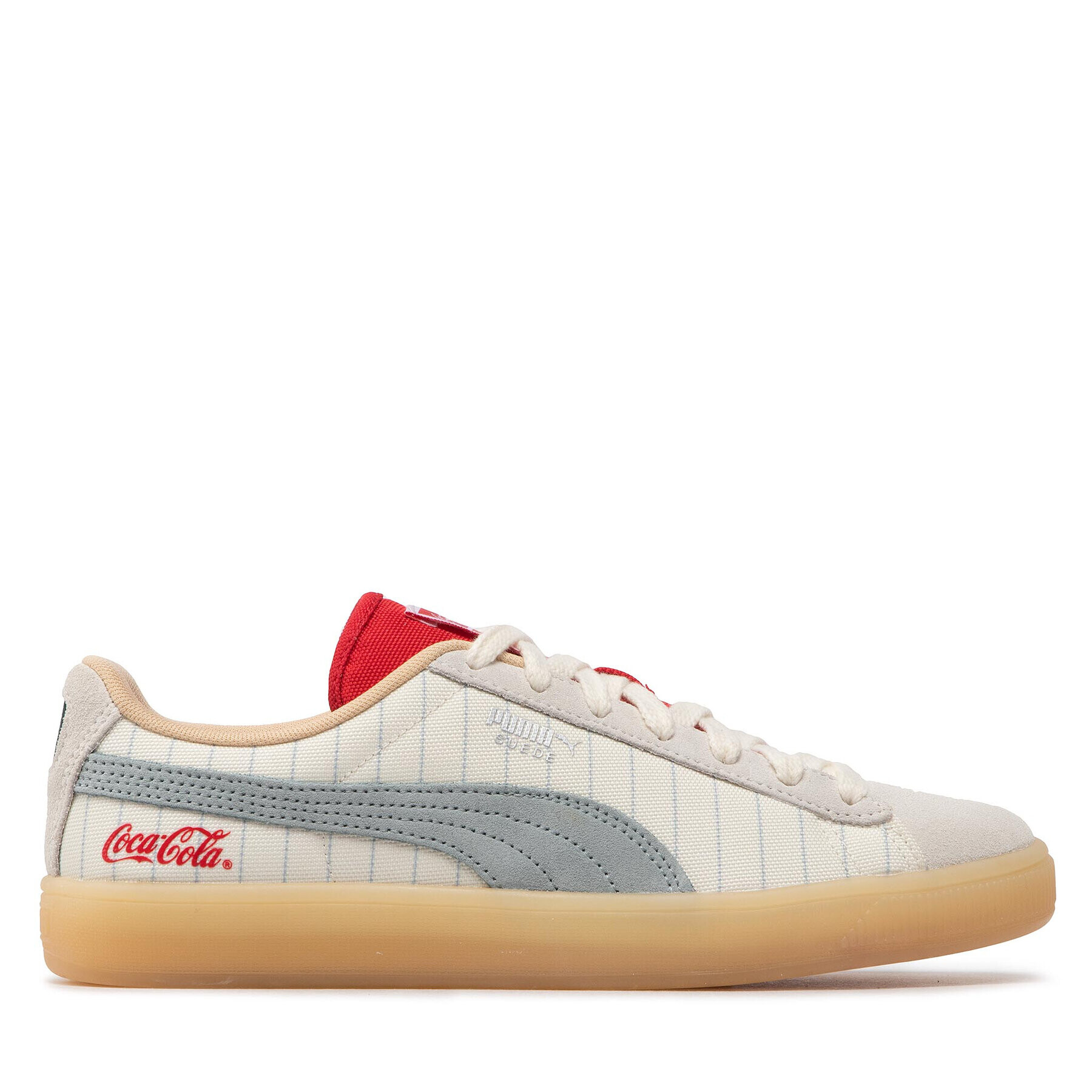 Puma Superge Suede Coca Cola 387049 01 Bela - Pepit.si