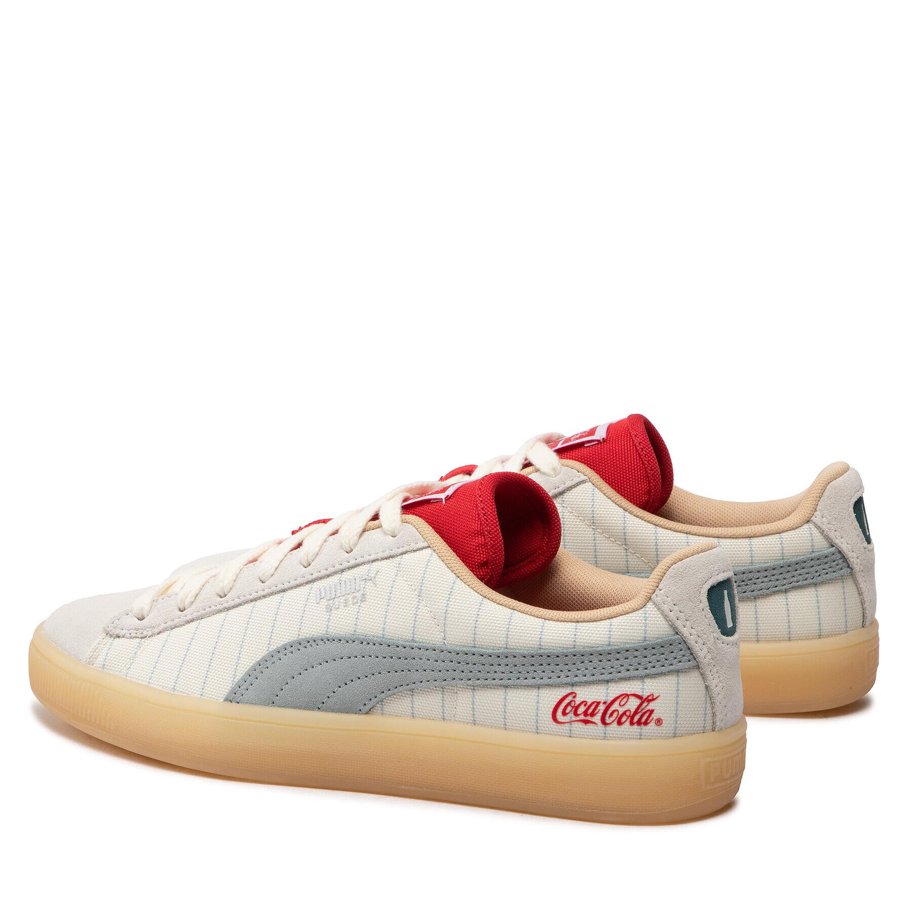 Puma Superge Suede Coca Cola 387049 01 Bela - Pepit.si