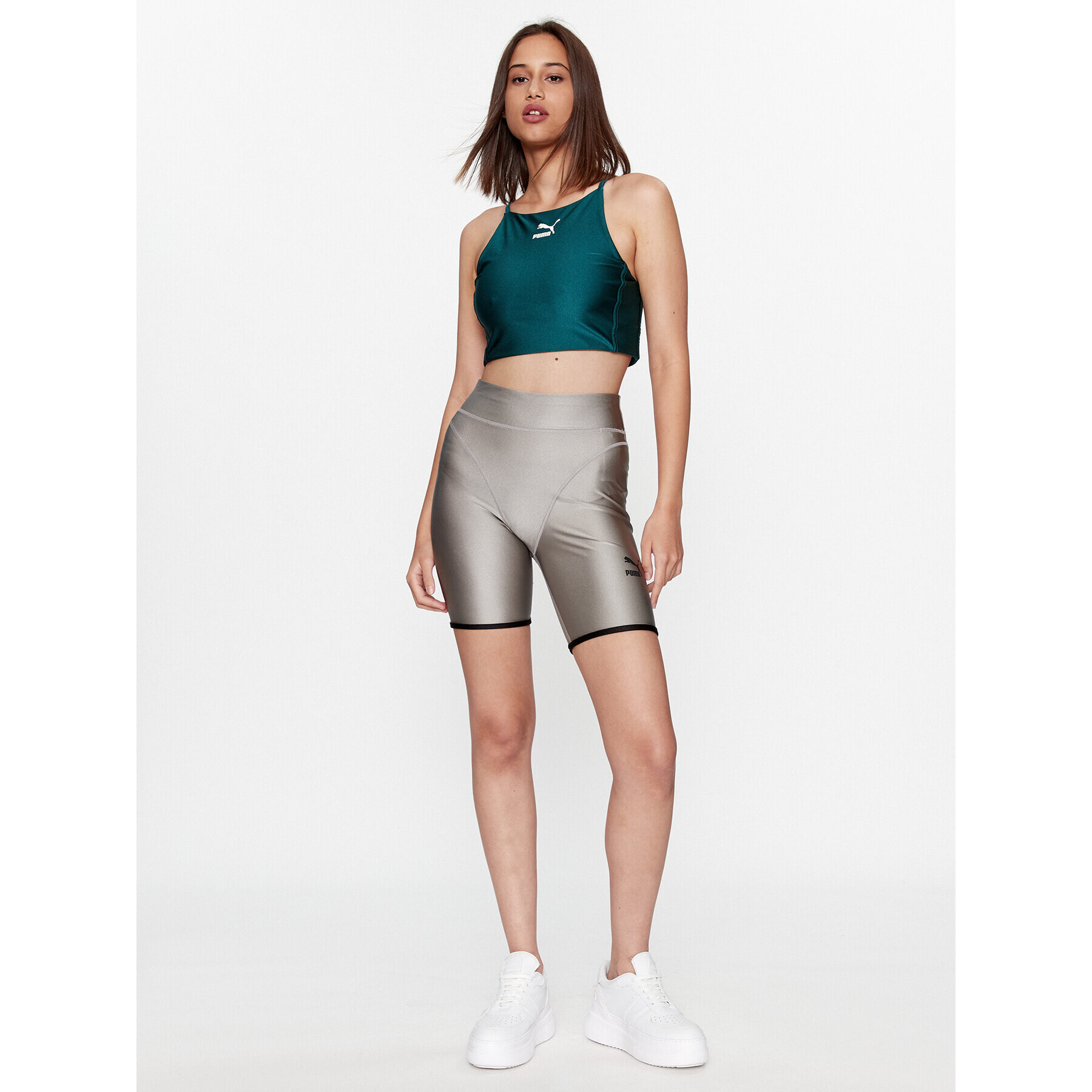 Puma Top T7 621462 Zelena Tight Fit - Pepit.si