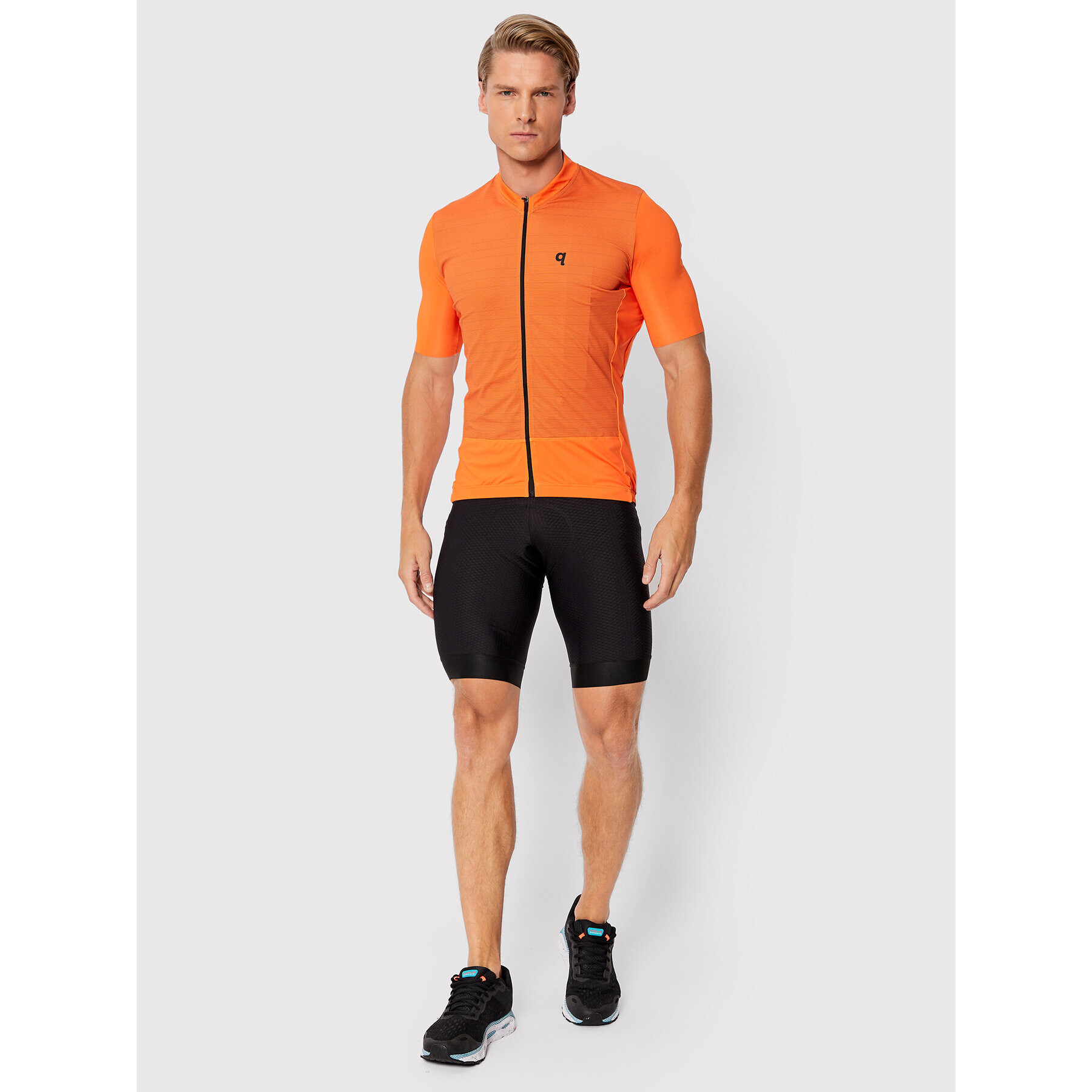 Quest Kolesarska majica Go Anywhere Oranžna Slim Fit - Pepit.si