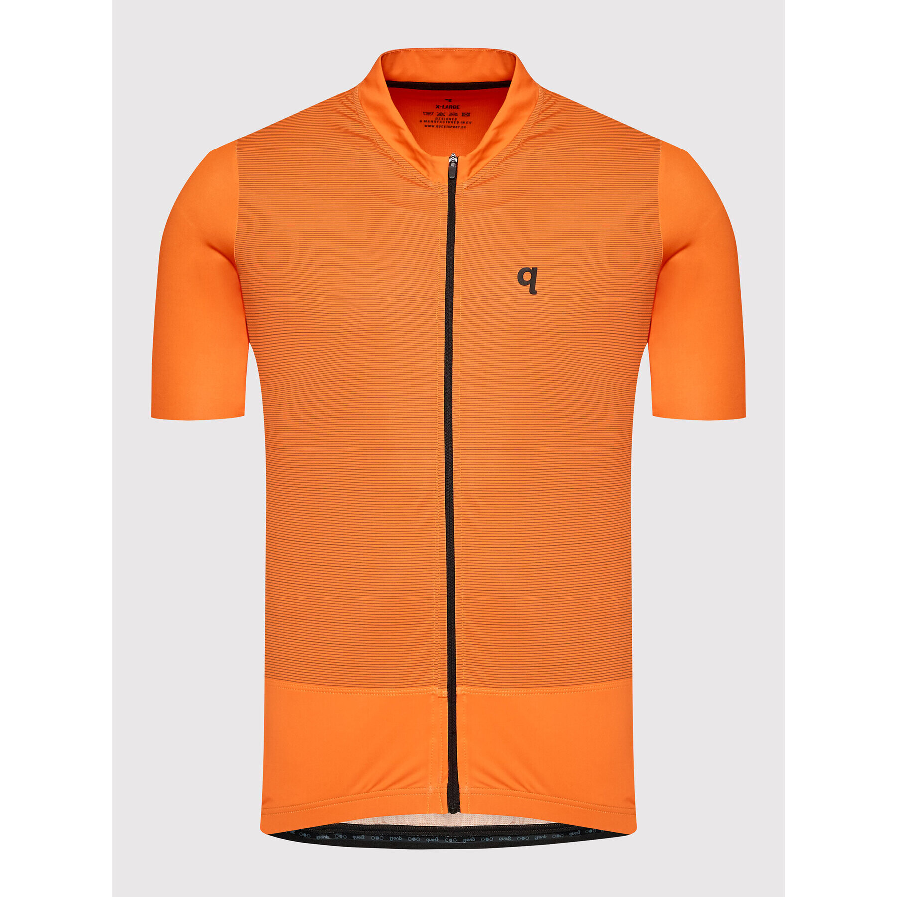 Quest Kolesarska majica Go Anywhere Oranžna Slim Fit - Pepit.si