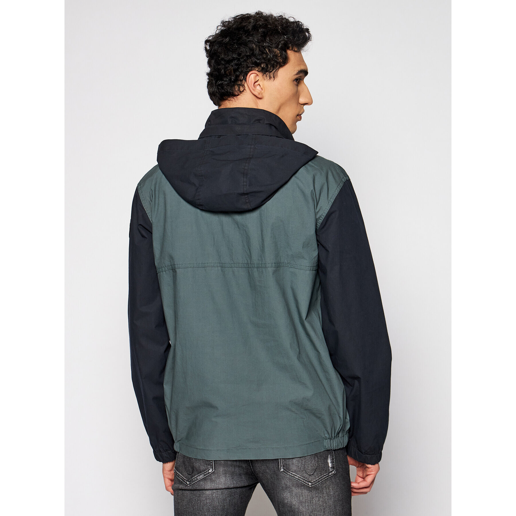 Quiksilver Anorak Jump Up EQYJK03657 Zelena Regular Fit - Pepit.si