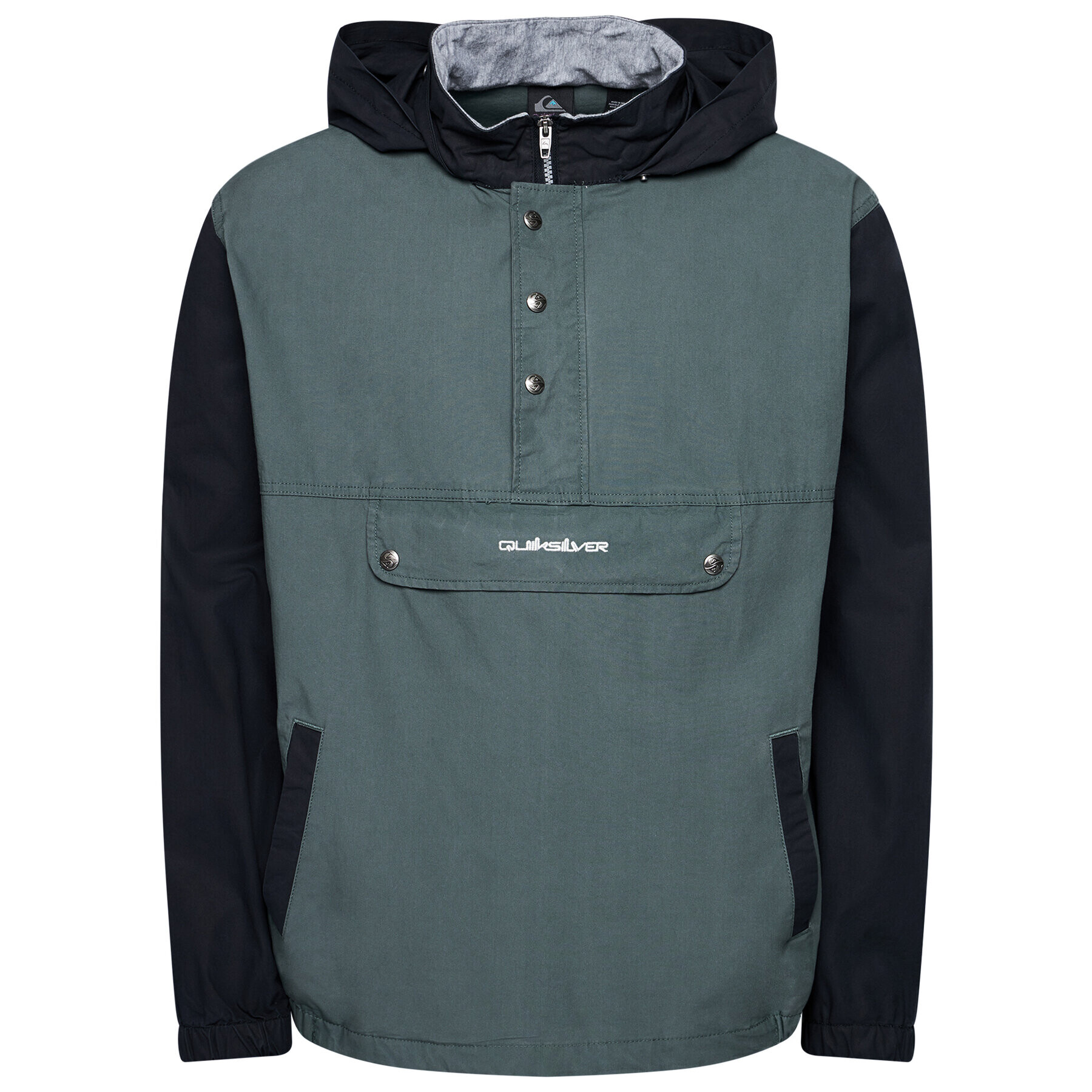 Quiksilver Anorak Jump Up EQYJK03657 Zelena Regular Fit - Pepit.si