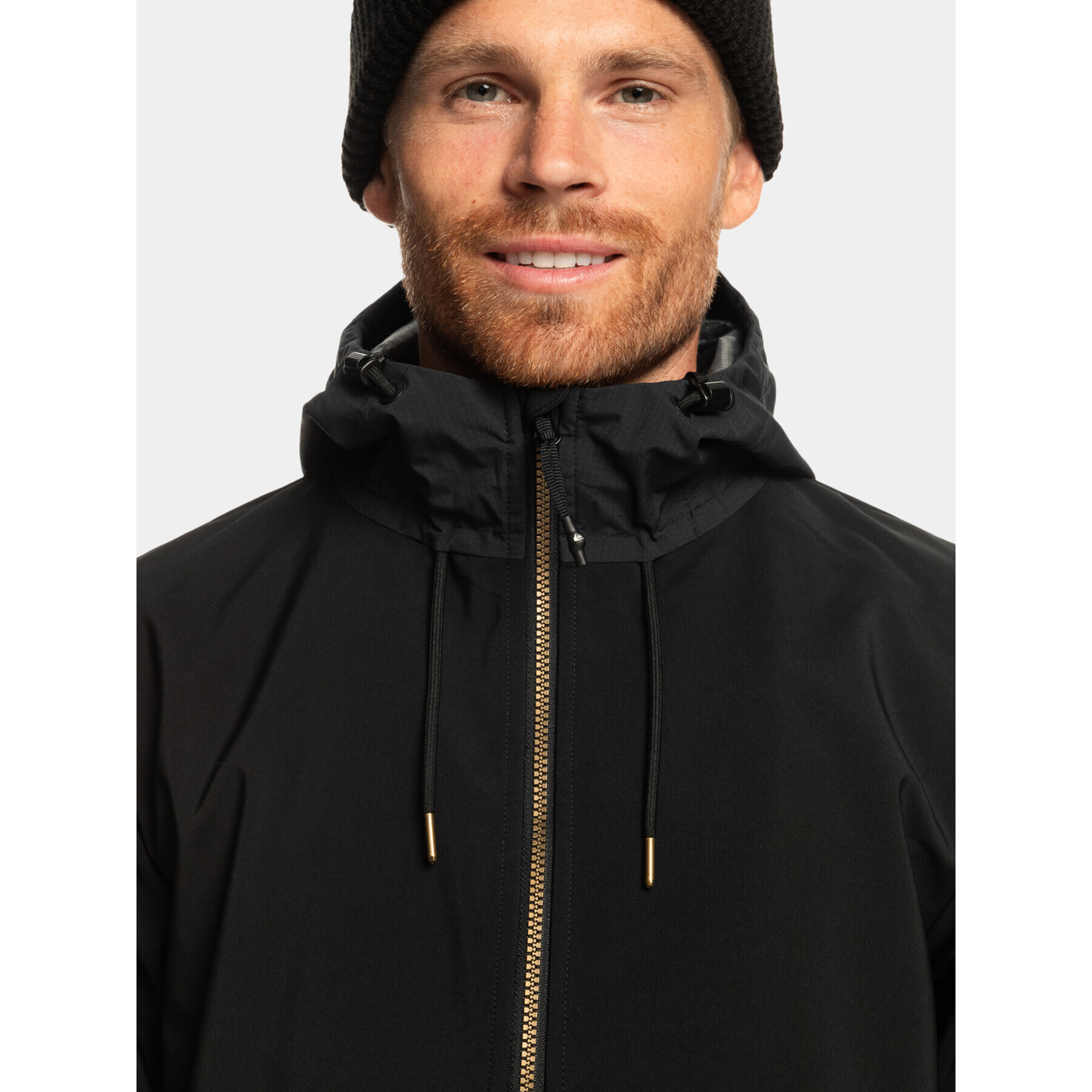 Quiksilver Anorak Live For The Ri EQYFT04835 Črna Regular Fit - Pepit.si