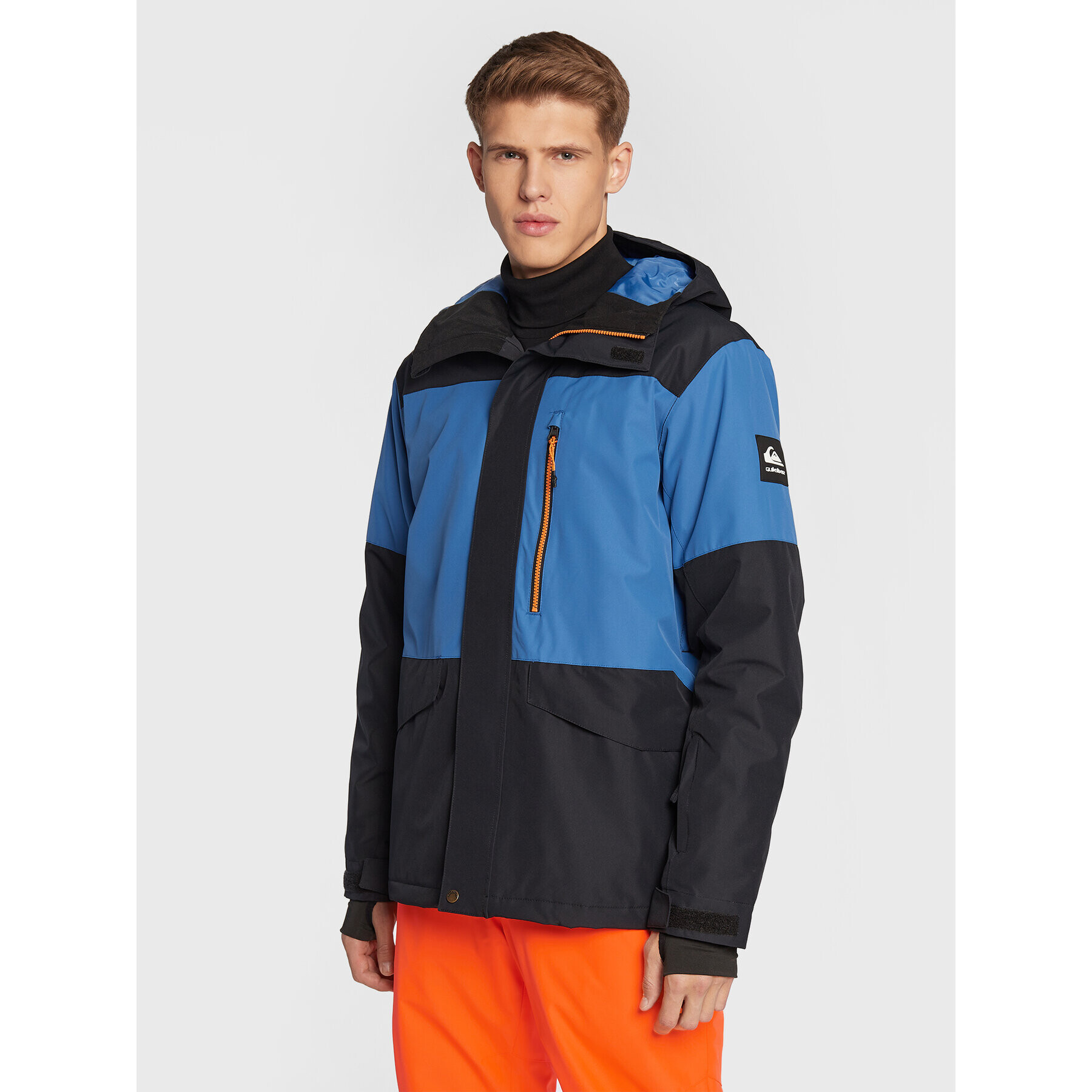 Quiksilver Jakna za snowboard Mission Block EQYTJ03379 Črna Modern Fit - Pepit.si