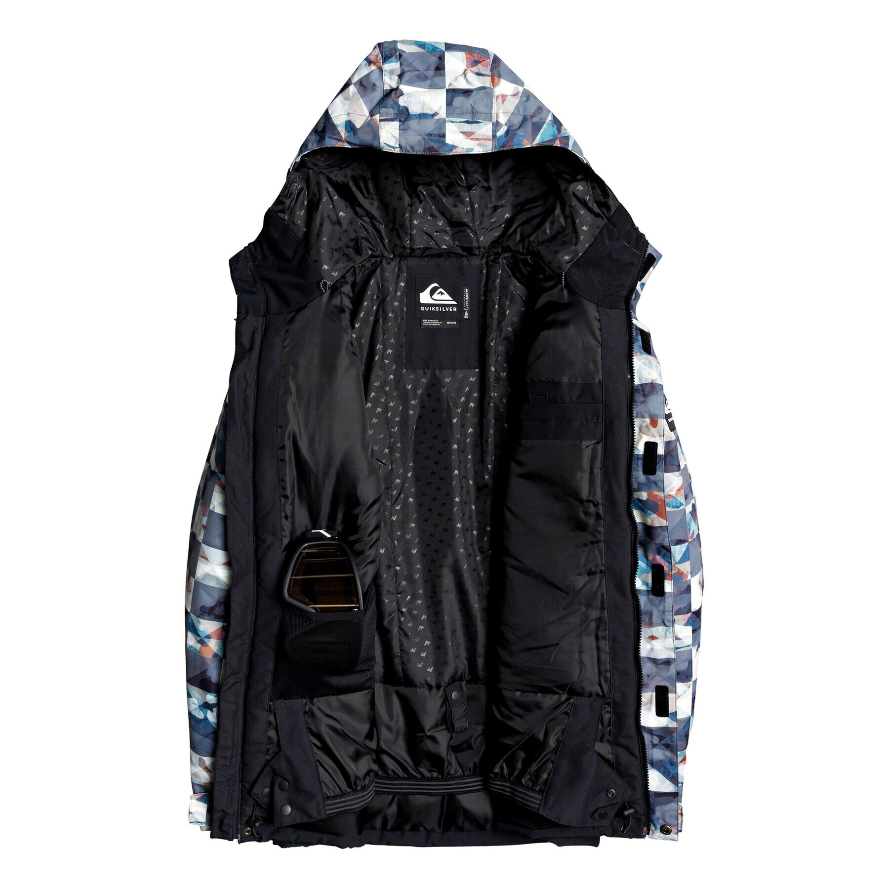 Quiksilver Jakna za snowboard Mission EQYTJ03237 Pisana Modern Fit - Pepit.si