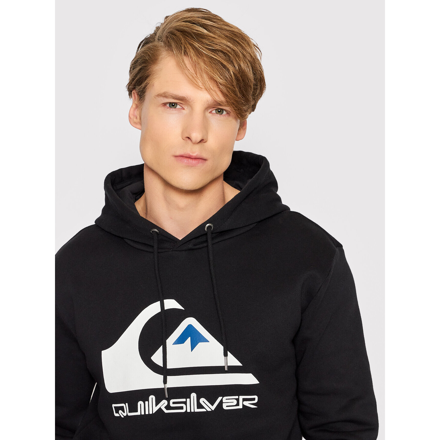 Quiksilver Jopa Big Logo EQYFT04450 Črna Regular Fit - Pepit.si