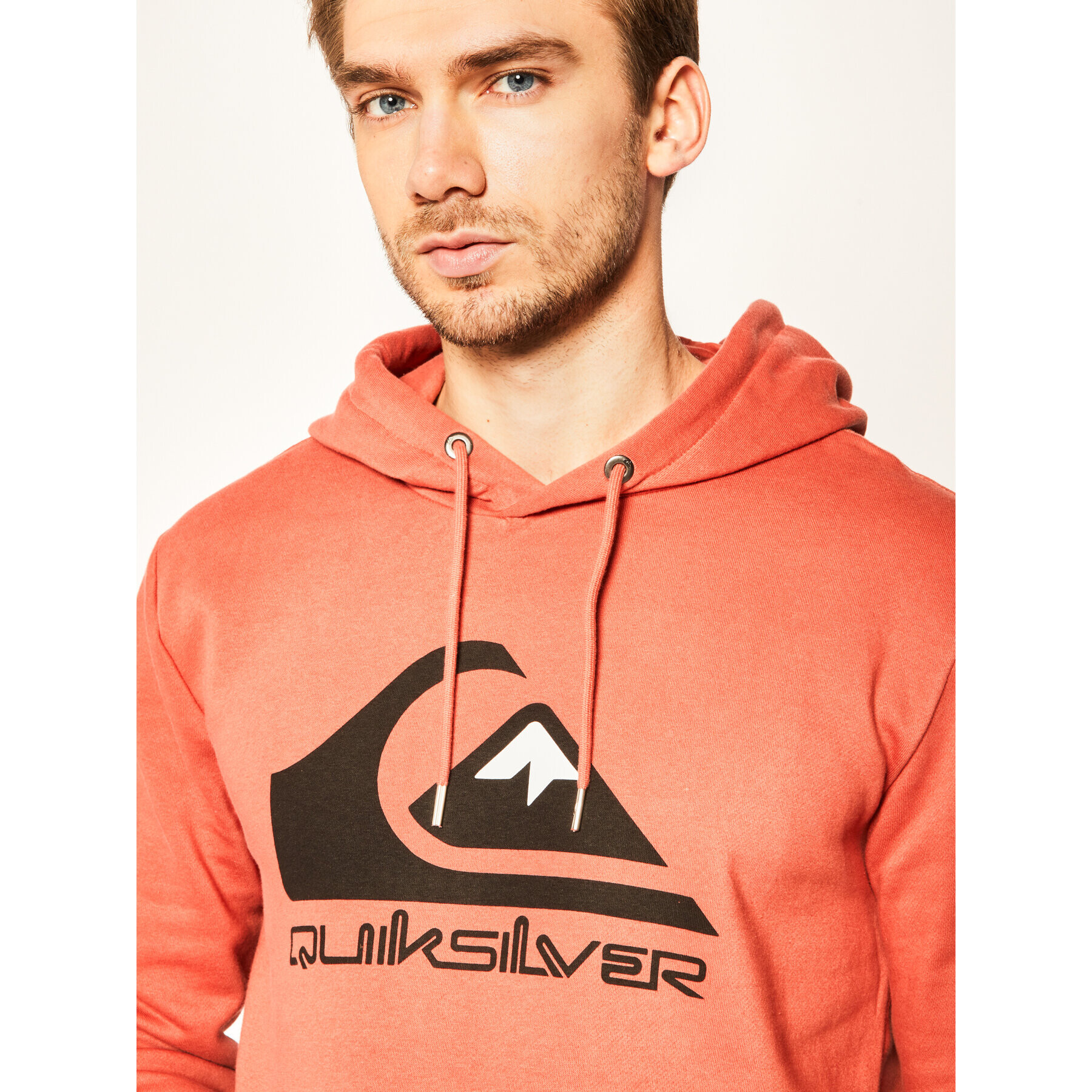 Quiksilver Jopa Comp Logo EQYFT04089 Oranžna Regular Fit - Pepit.si