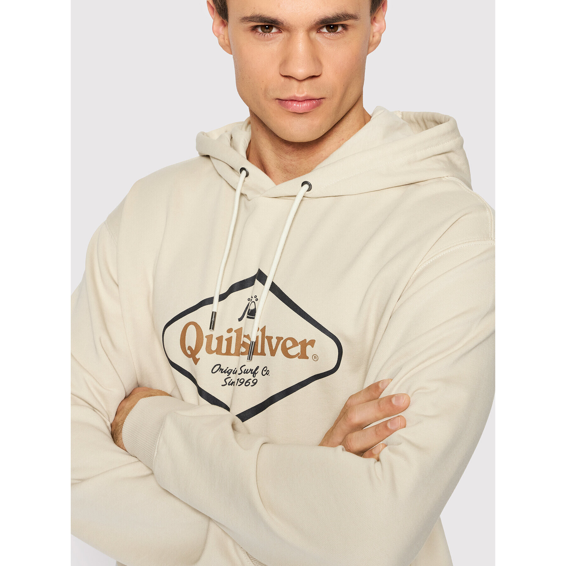 Quiksilver Jopa Stir It Up EQYFT04528 Bež Regular Fit - Pepit.si