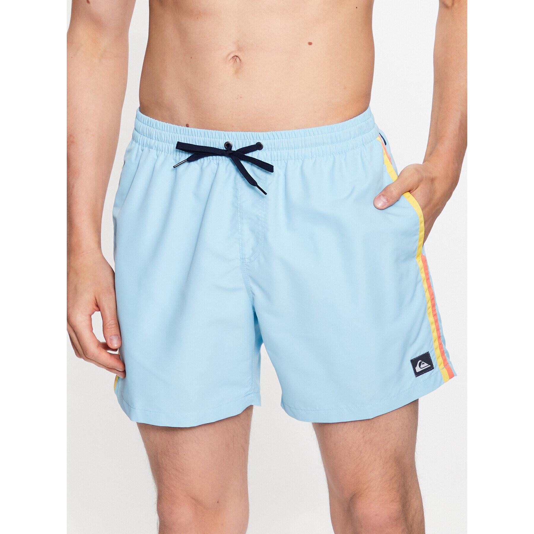 Quiksilver Kopalne hlače Beach Please EQYJV03991 Modra Regular Fit - Pepit.si