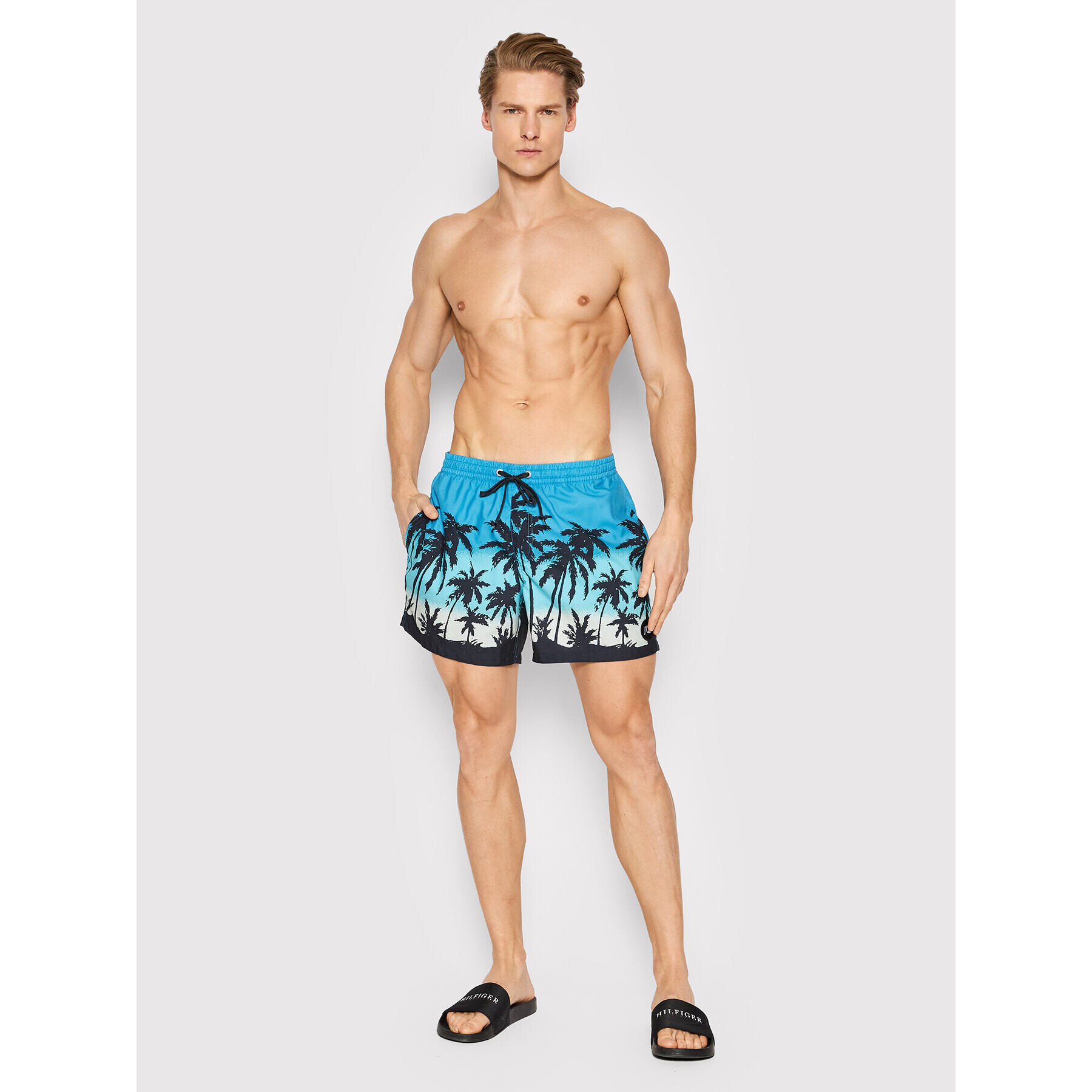 Quiksilver Kopalne hlače Everyday Paradise 15" EQYJV03861 Modra Regular Fit - Pepit.si