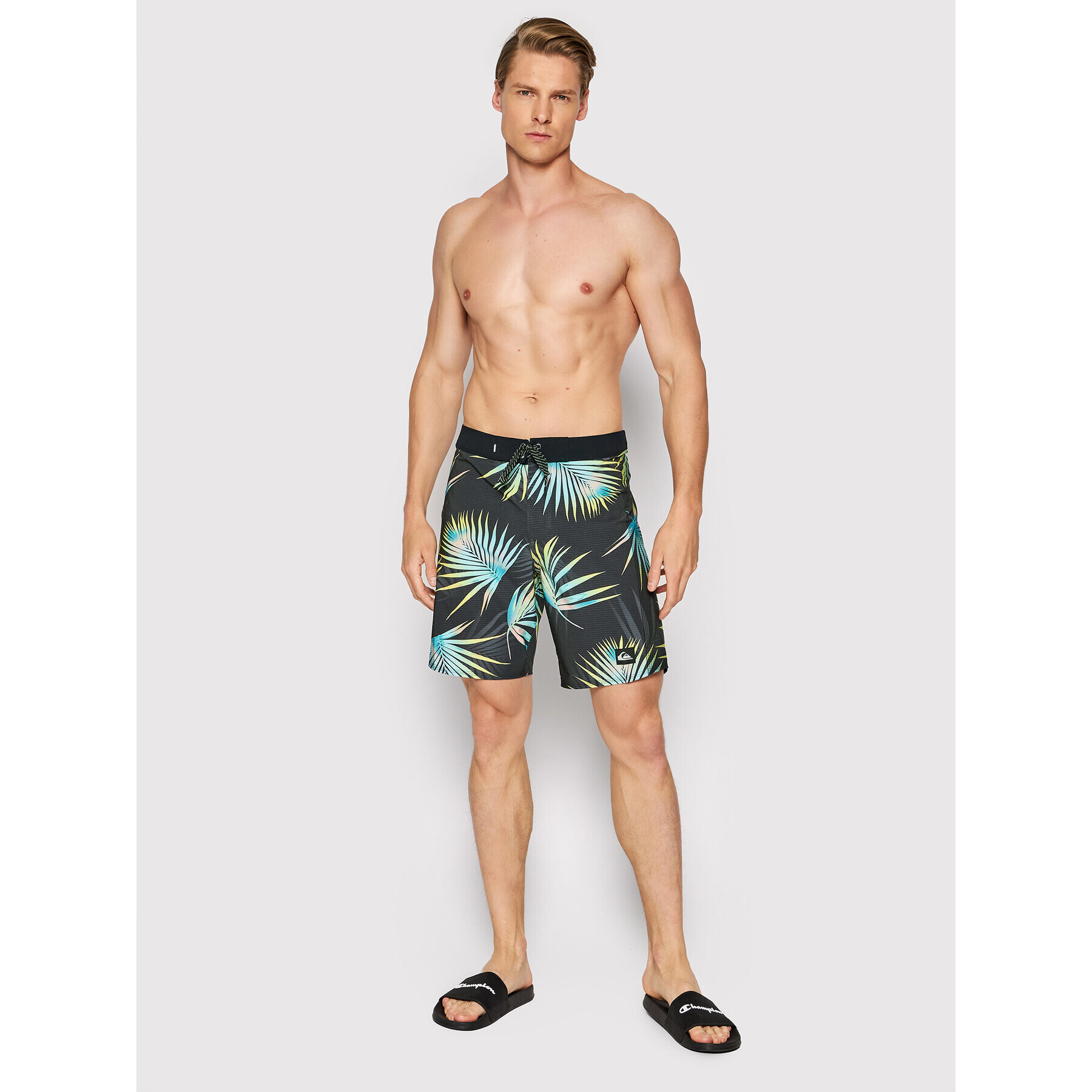 Quiksilver Kopalne hlače Highlite Arch EQYBS04648 Črna Regular Fit - Pepit.si