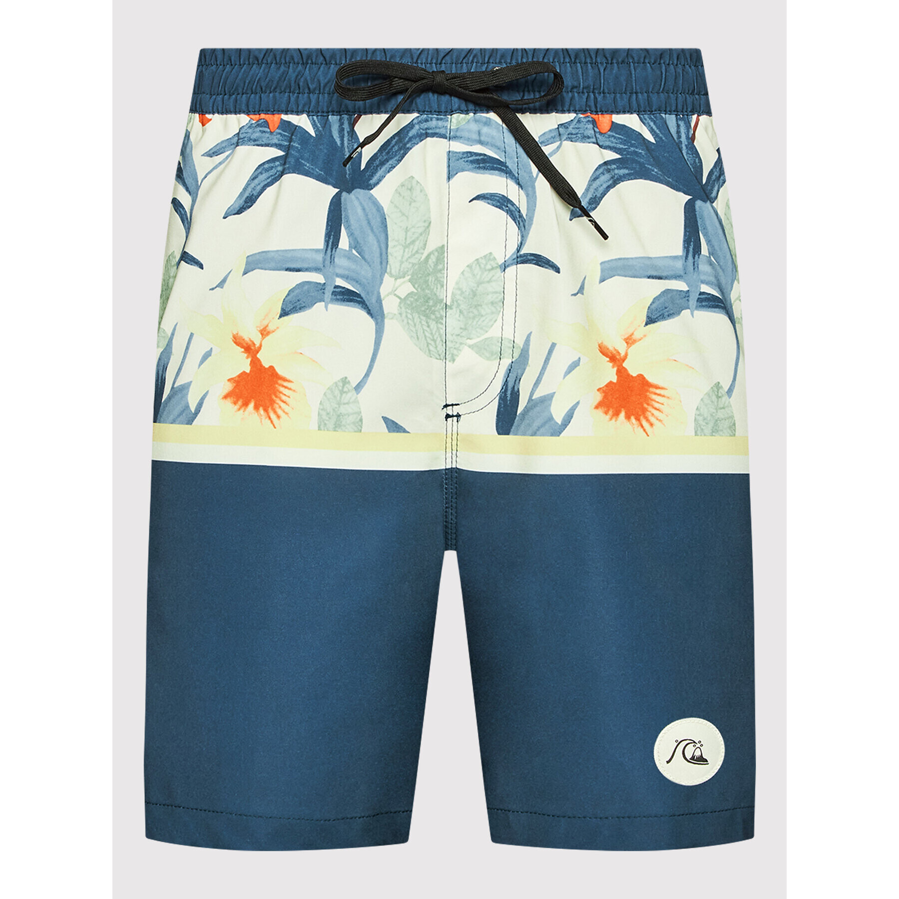 Quiksilver Kopalne hlače Ocean Division 17" EQYJV03891 Mornarsko modra Regular Fit - Pepit.si