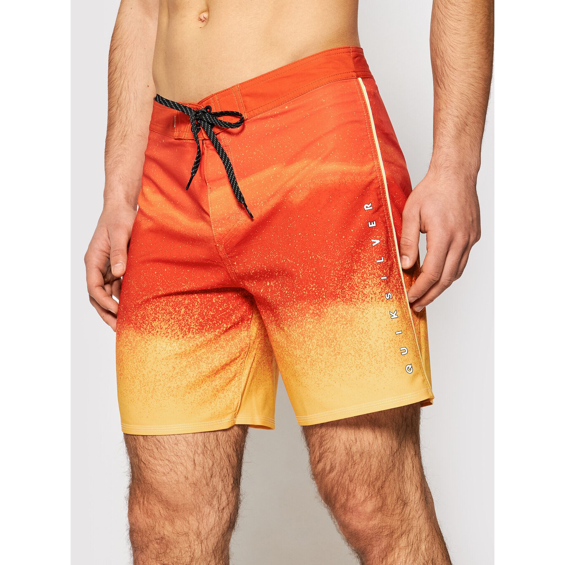 Quiksilver Kopalne hlače Surfsilk Massive 17" EQYBS04527 Oranžna Regular Fit - Pepit.si