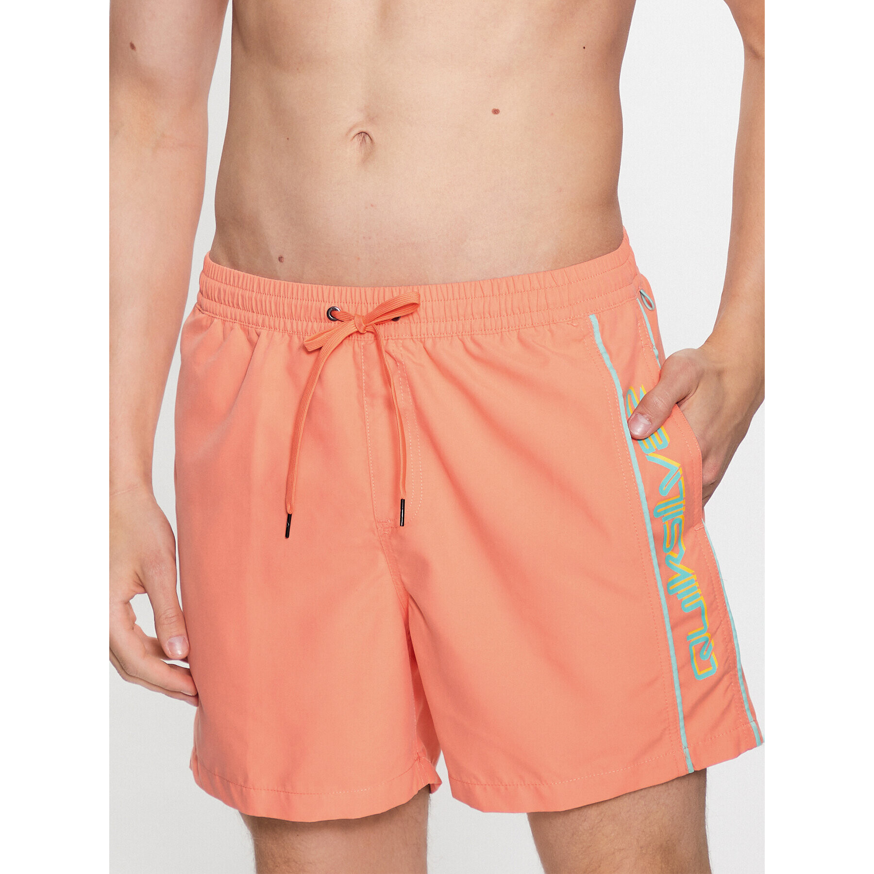 Quiksilver Kopalne hlače Vert EQYJV03987 Oranžna Regular Fit - Pepit.si