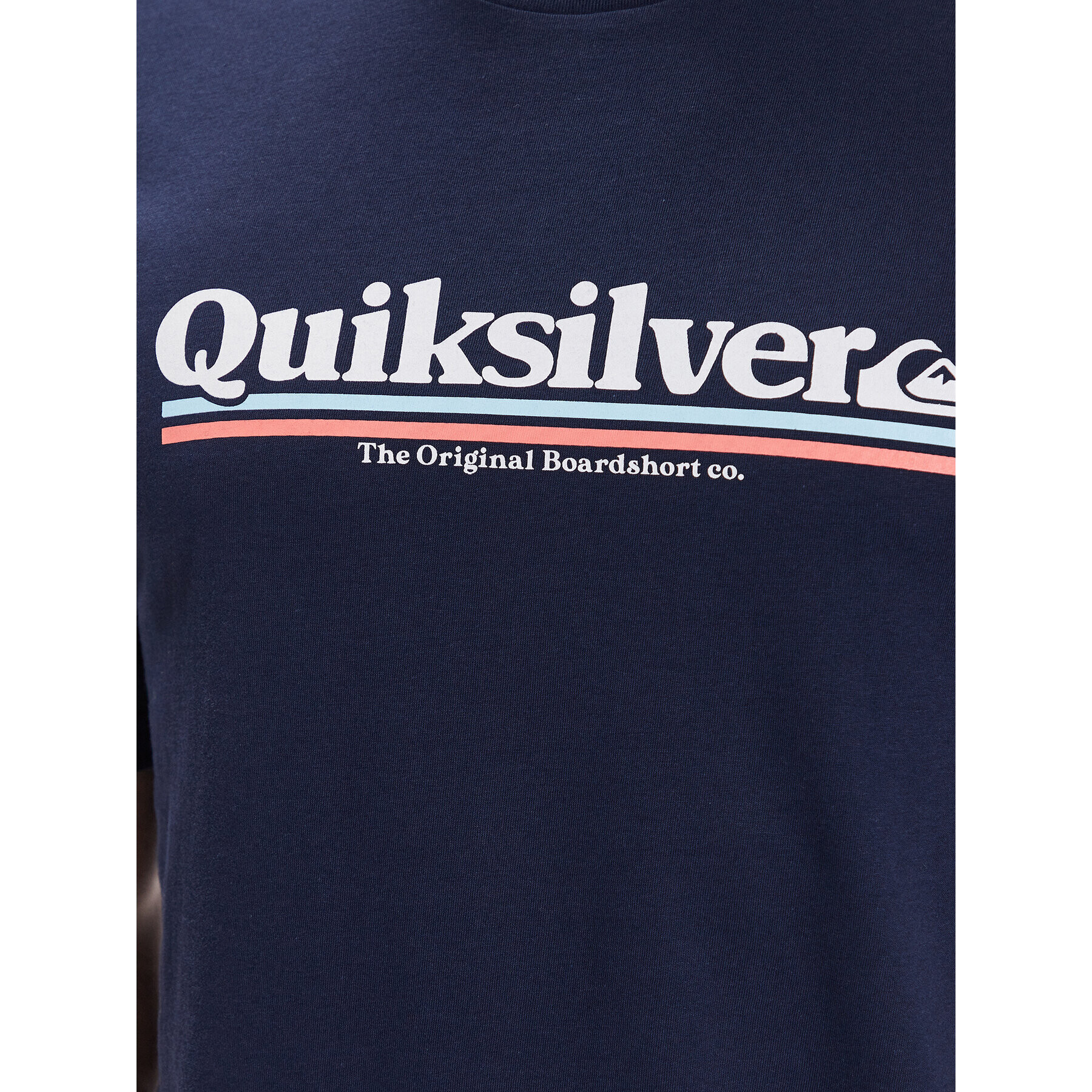 Quiksilver Majica Between The Lines EQYZT07216 Mornarsko modra Regular Fit - Pepit.si