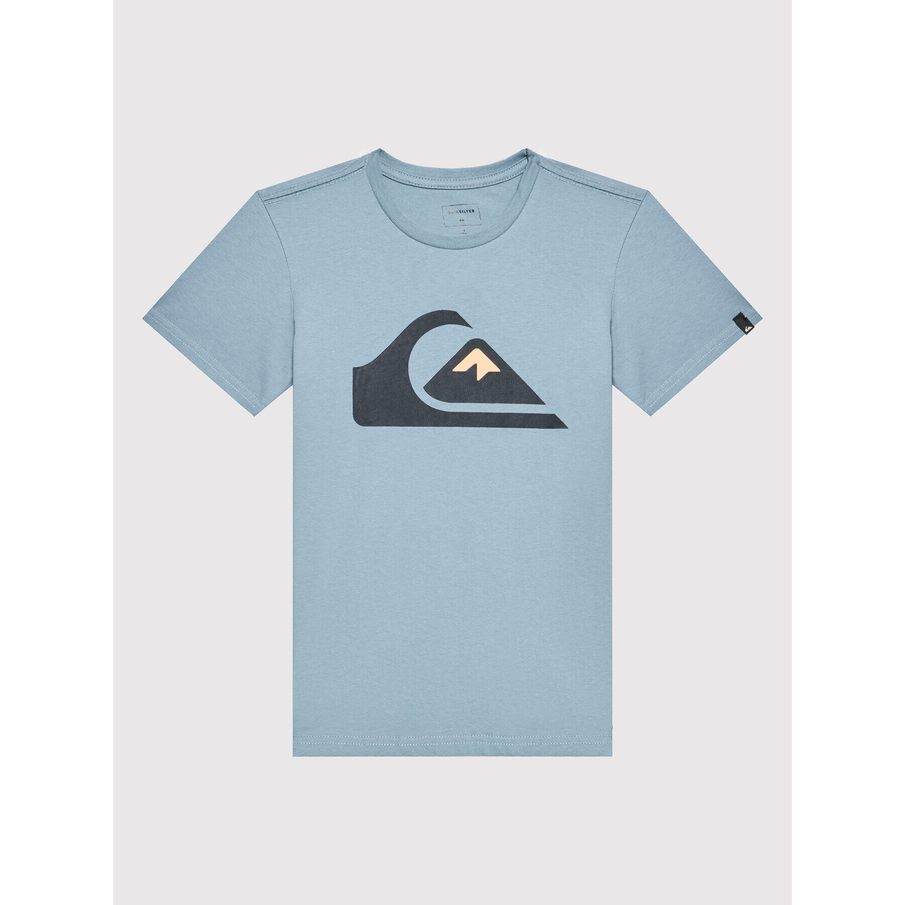 Quiksilver Majica Comp Logo EQBZT04369 Modra Regular Fit - Pepit.si