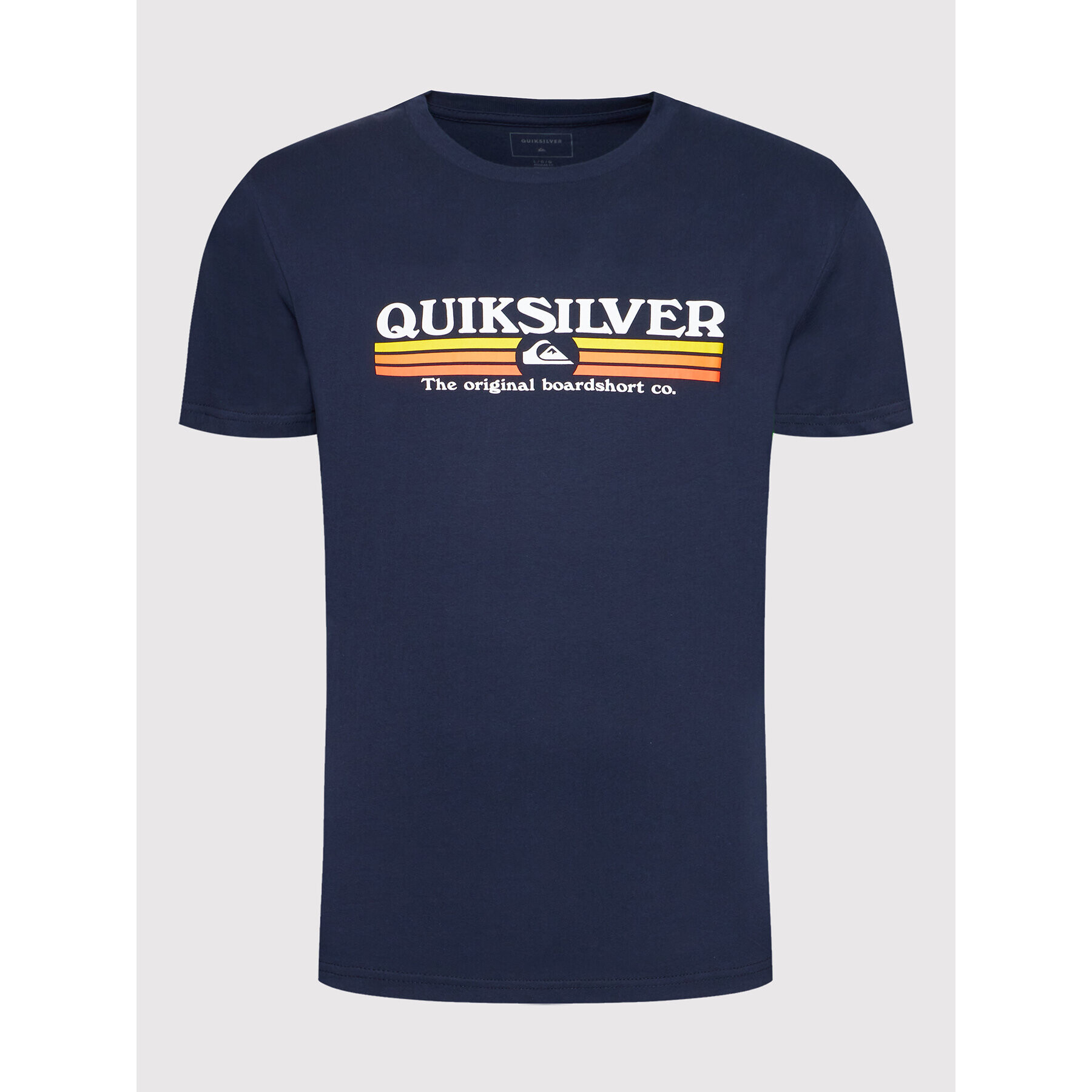 Quiksilver Majica Lined Up EQYZT06657 Mornarsko modra Regular Fit - Pepit.si