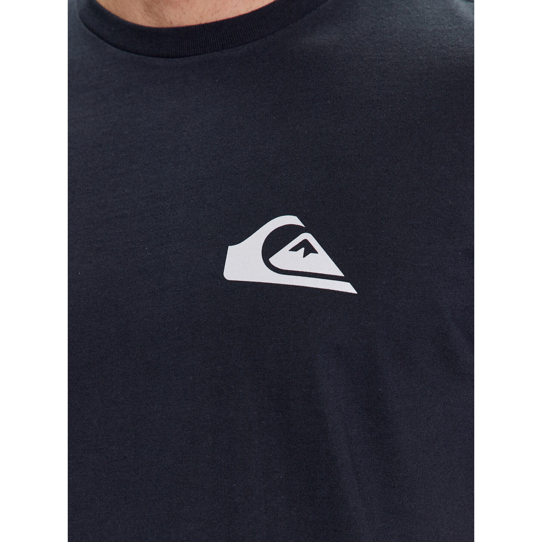 Quiksilver Majica Mini Logo EQYZT07215 Črna Regular Fit - Pepit.si