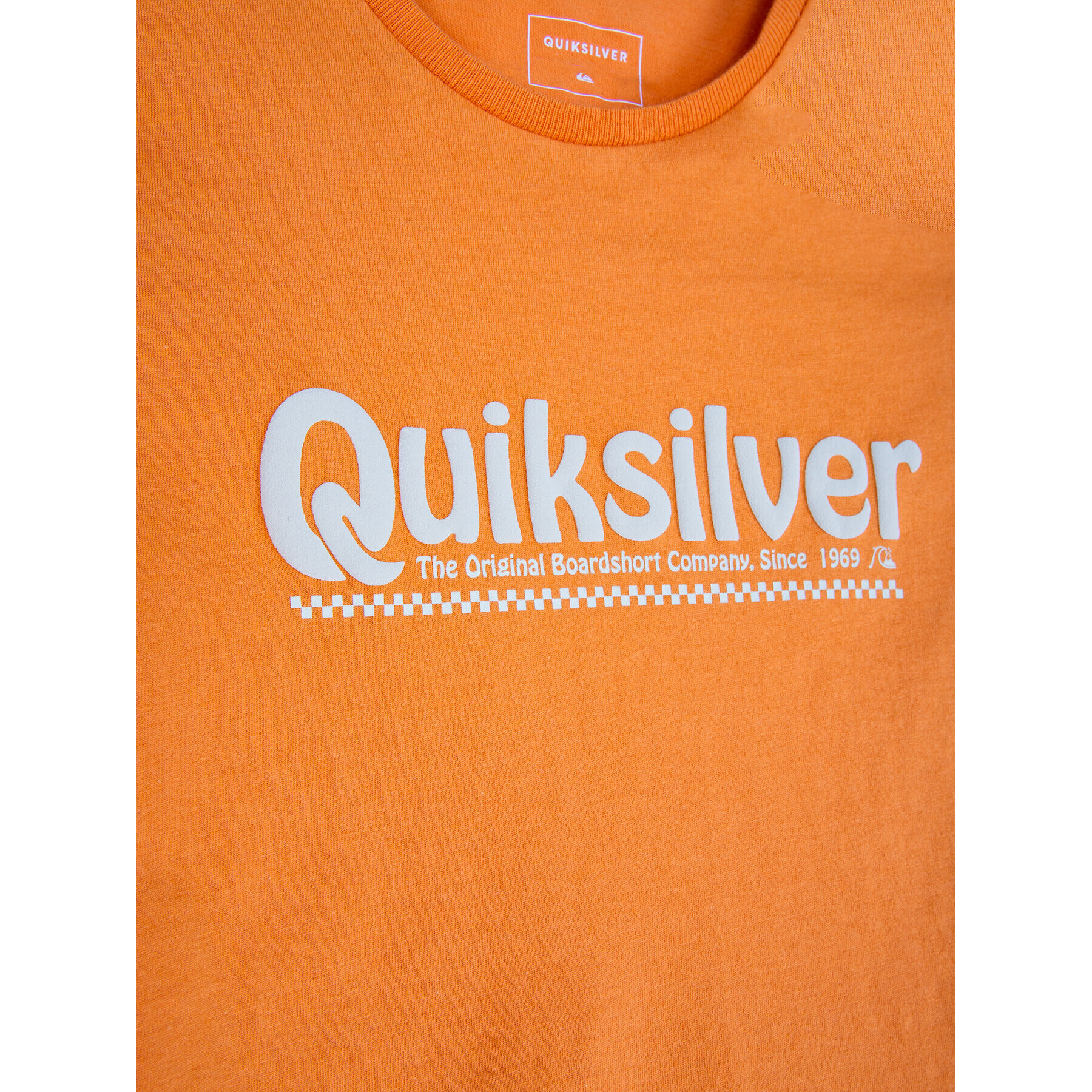 Quiksilver Majica New Slang EQBZT04143 Oranžna Regular Fit - Pepit.si