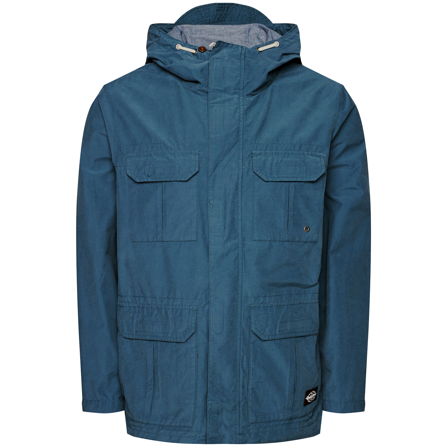 Quiksilver Parka Fresh Evidence EQYJK03543 Modra Classic Fit - Pepit.si