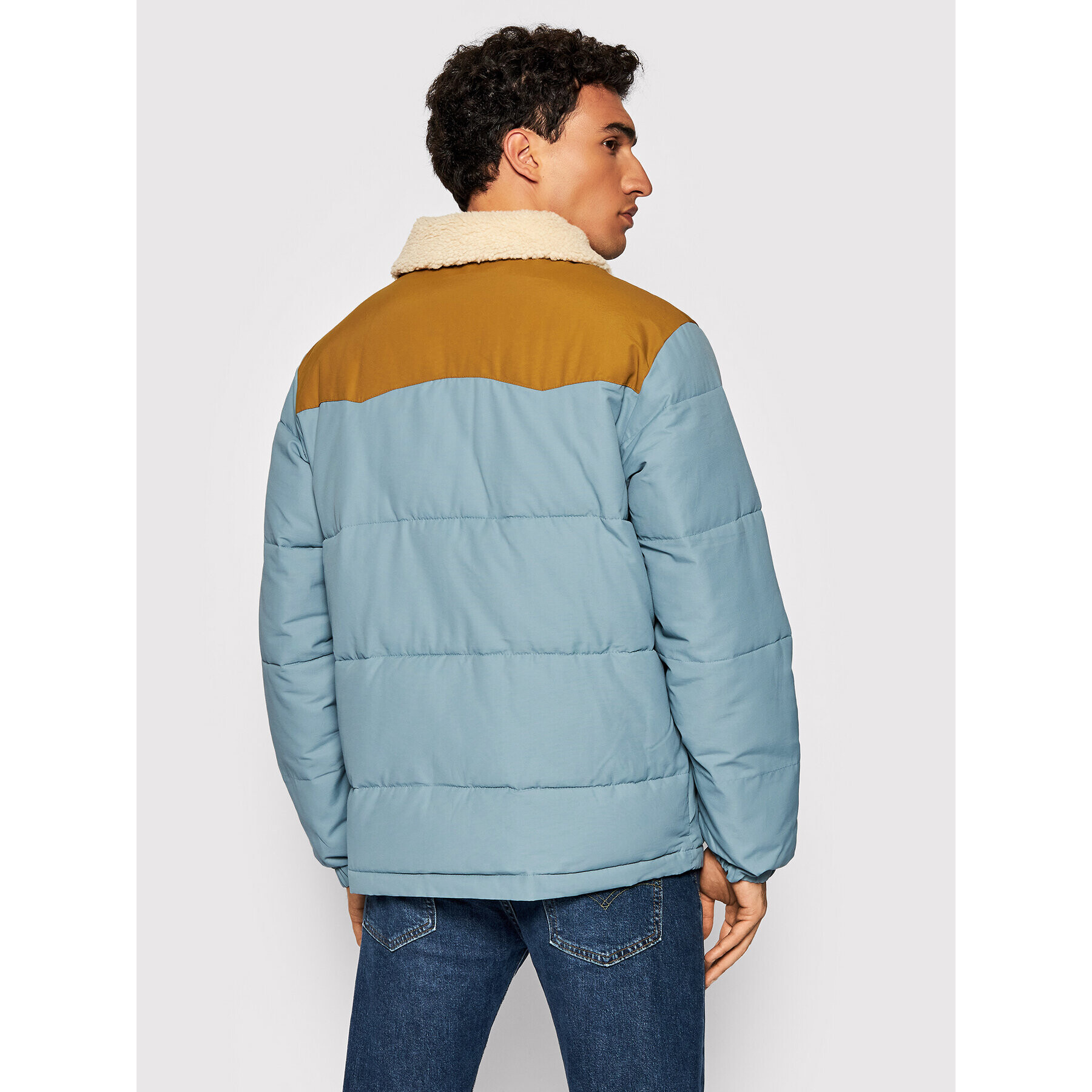 Quiksilver Puhovka The Puffer EQYJK03759 Modra Classic Fit - Pepit.si