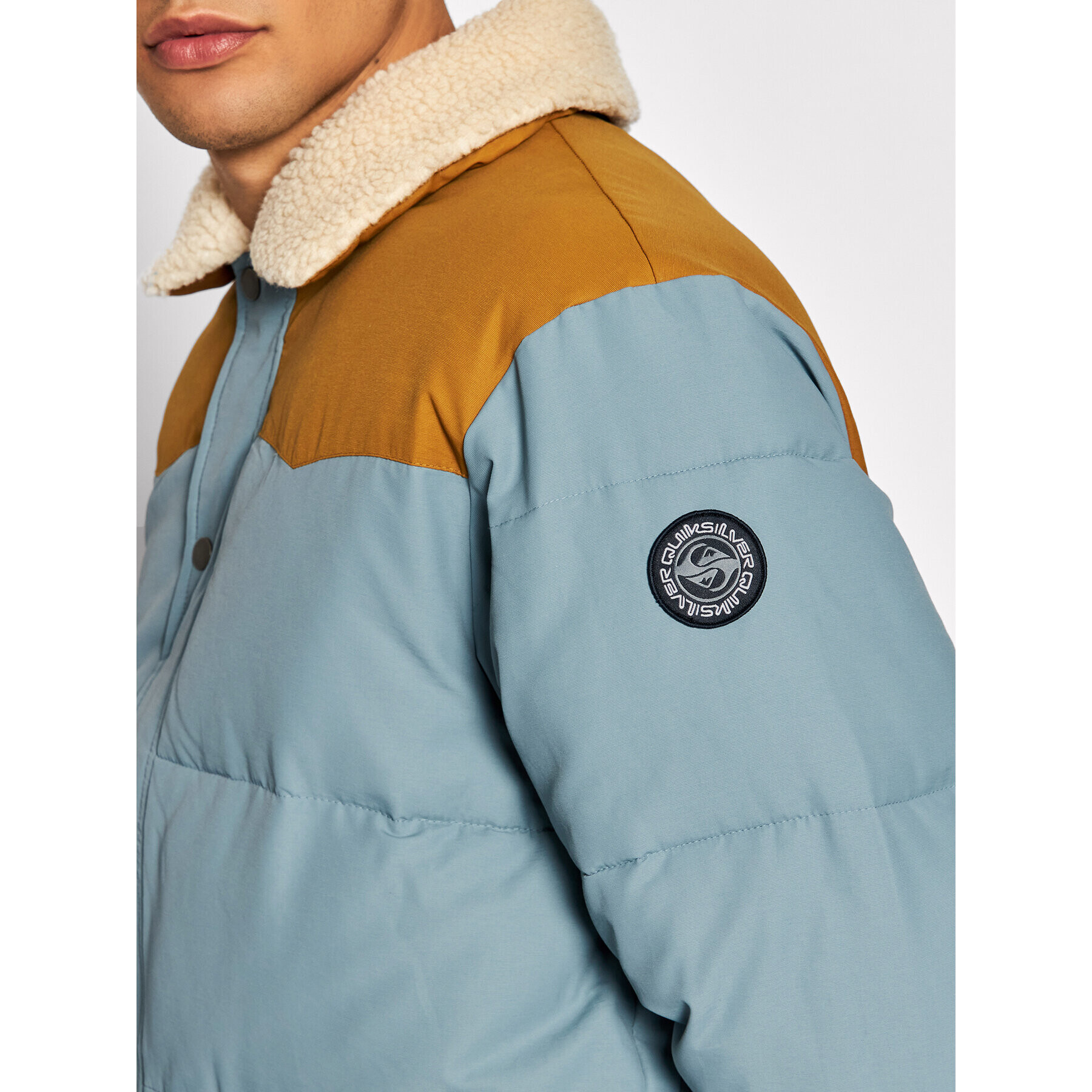 Quiksilver Puhovka The Puffer EQYJK03759 Modra Classic Fit - Pepit.si