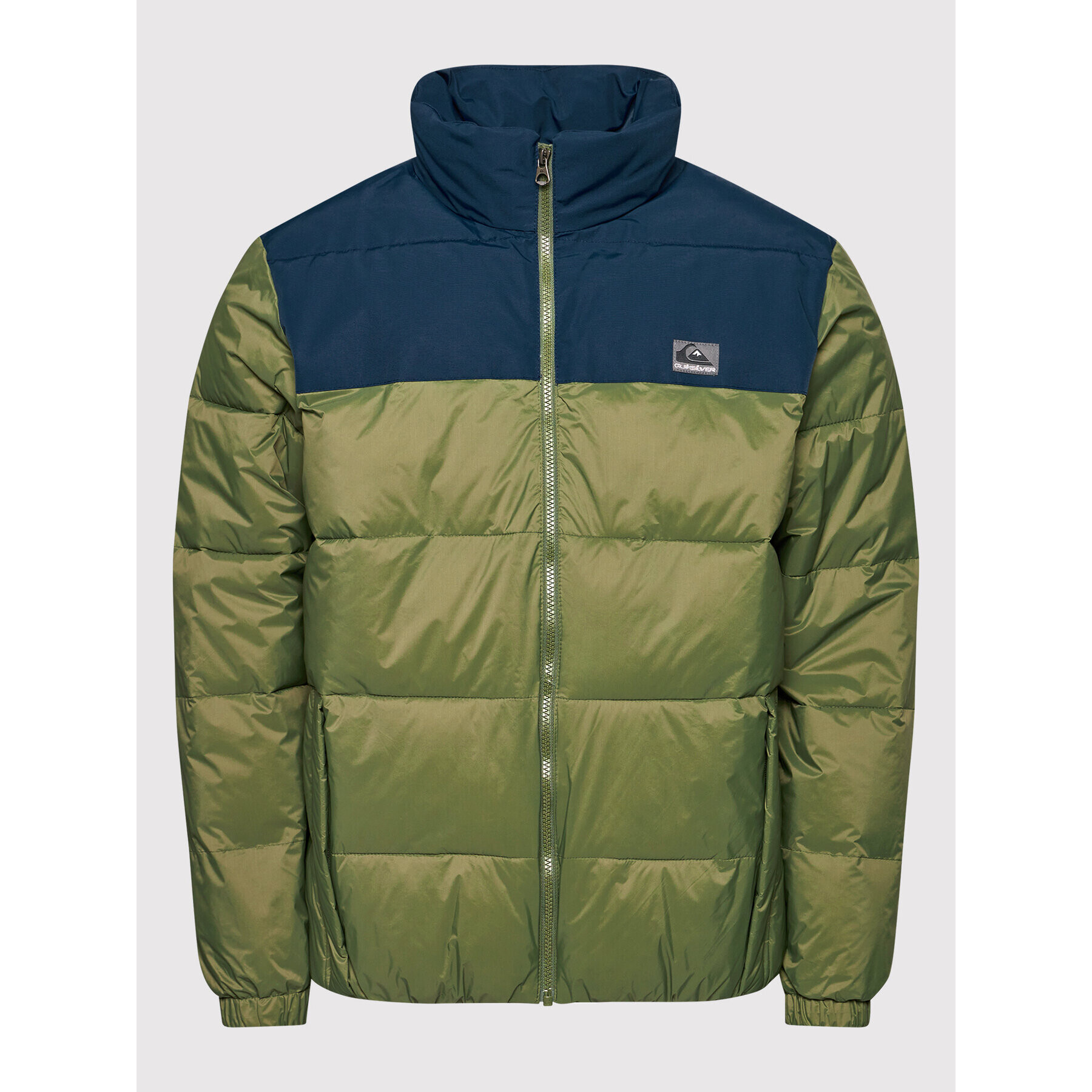 Quiksilver Puhovka Wolfs Shoulders EQYJK03760 Zelena Regular Fit - Pepit.si