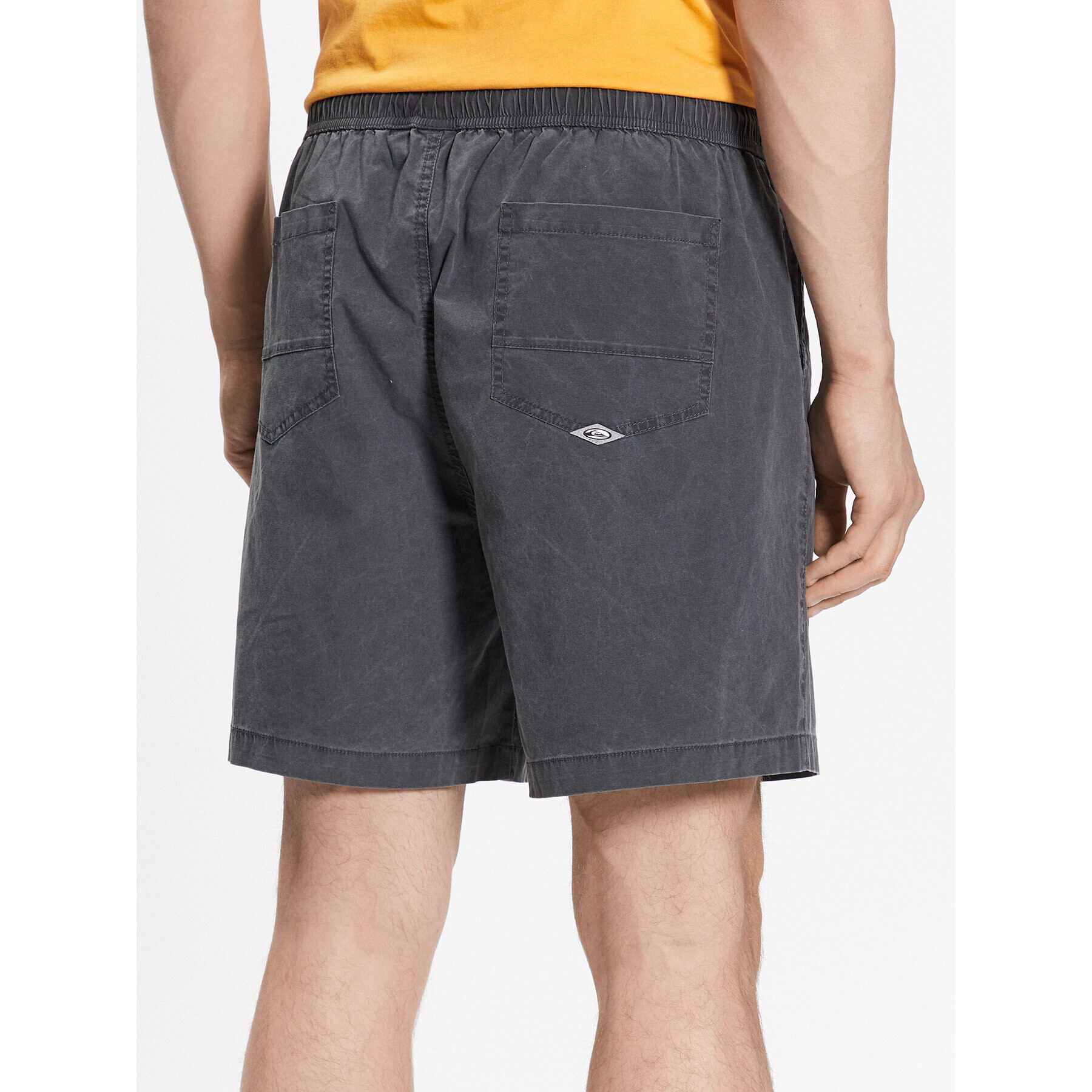 Quiksilver Športne kratke hlače Saturn Taxer EQYWS03841 Črna Regular Fit - Pepit.si