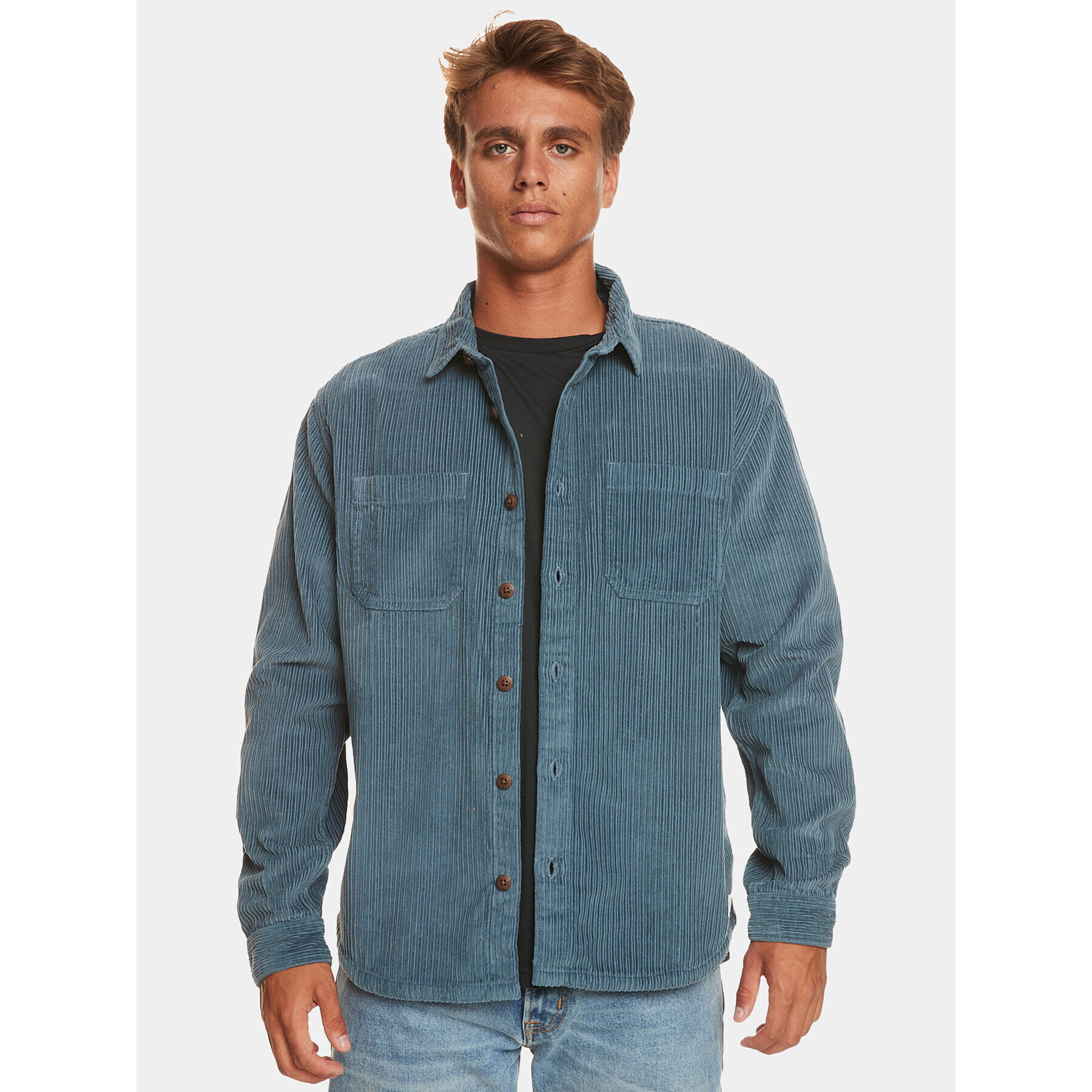 Quiksilver Srajca Bogroy Wvtp EQYWT04516 Modra Regular Fit - Pepit.si