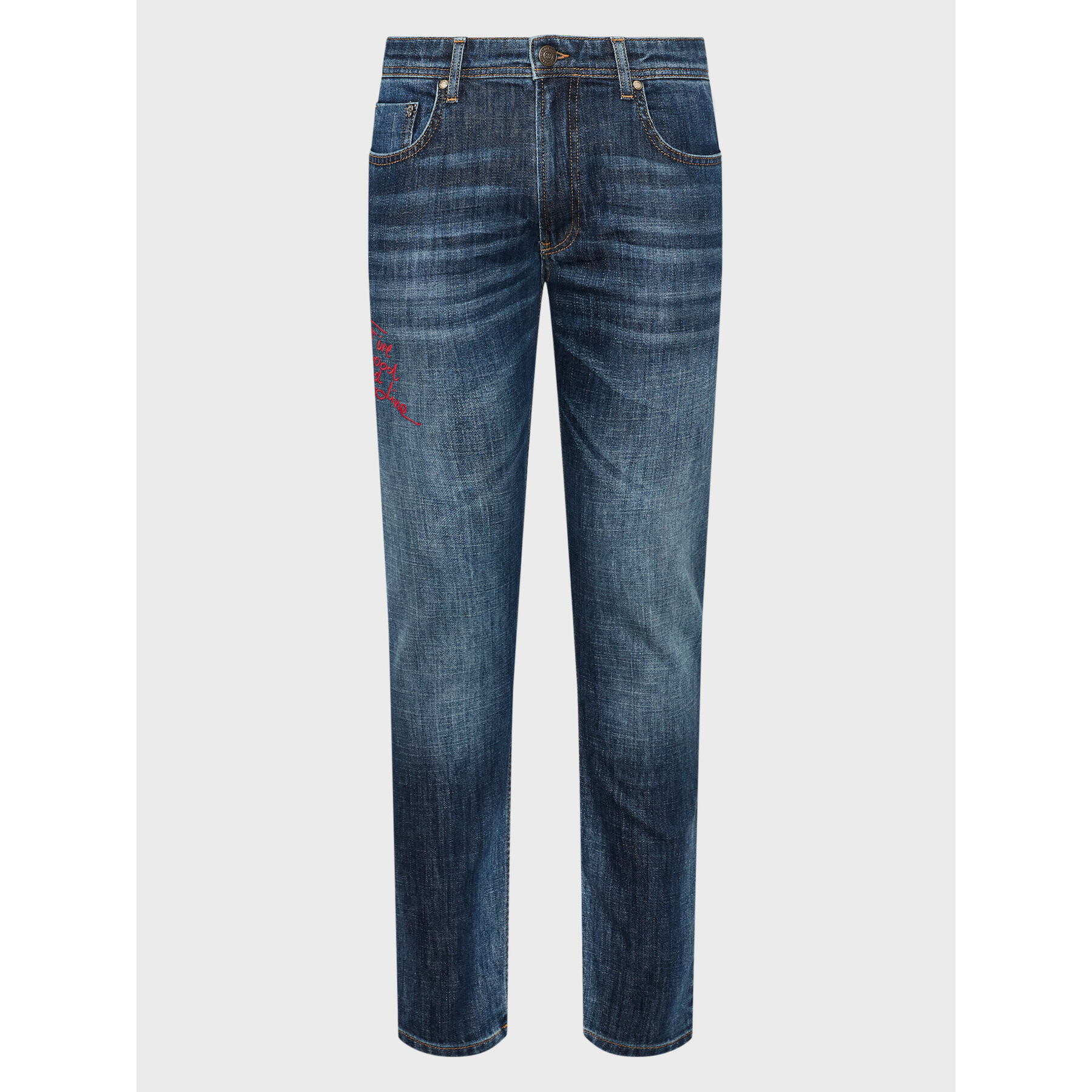 Rage Age Jeans hlače Elon Mornarsko modra Slim Fit - Pepit.si