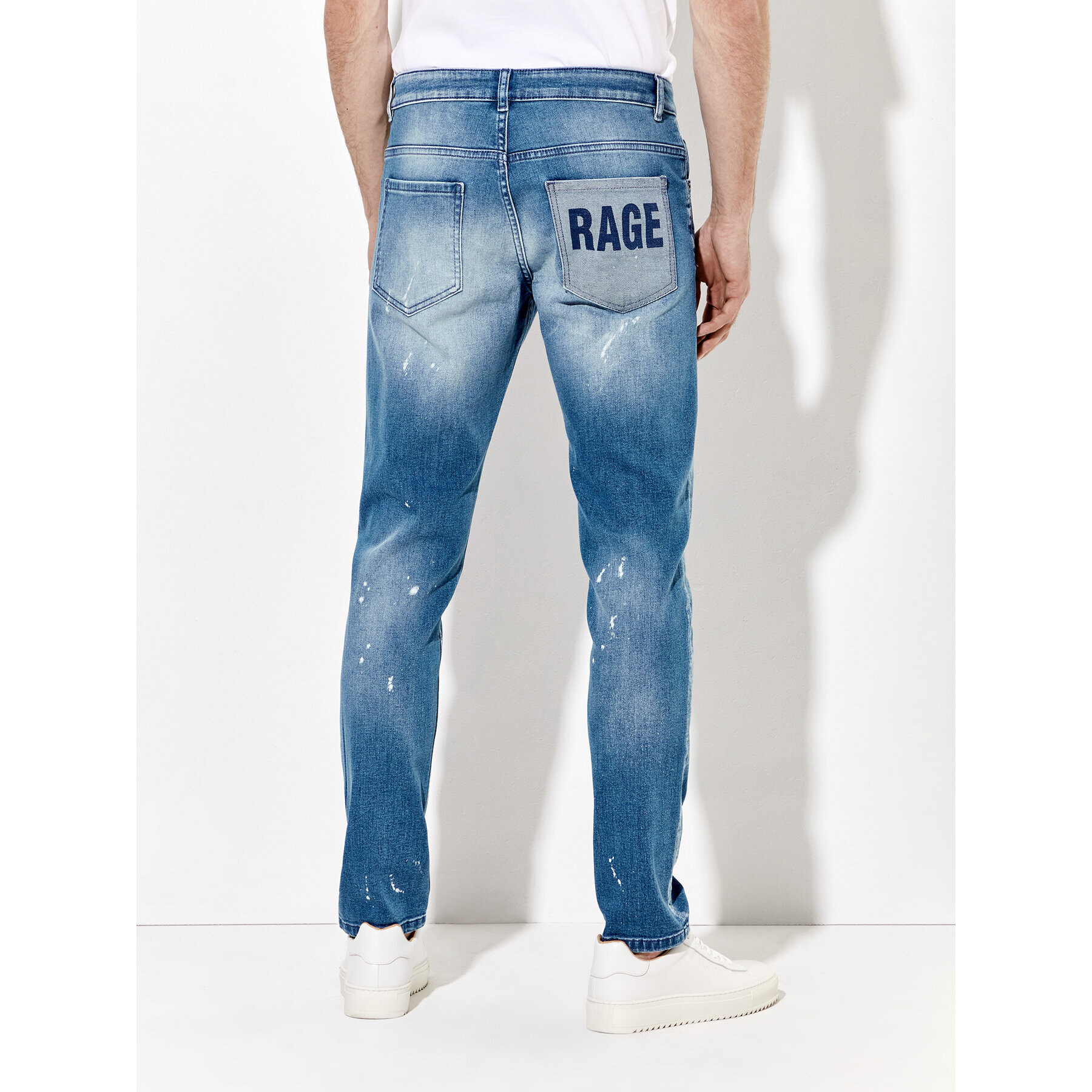 Rage Age Jeans hlače Hector Modra Slim Fit - Pepit.si