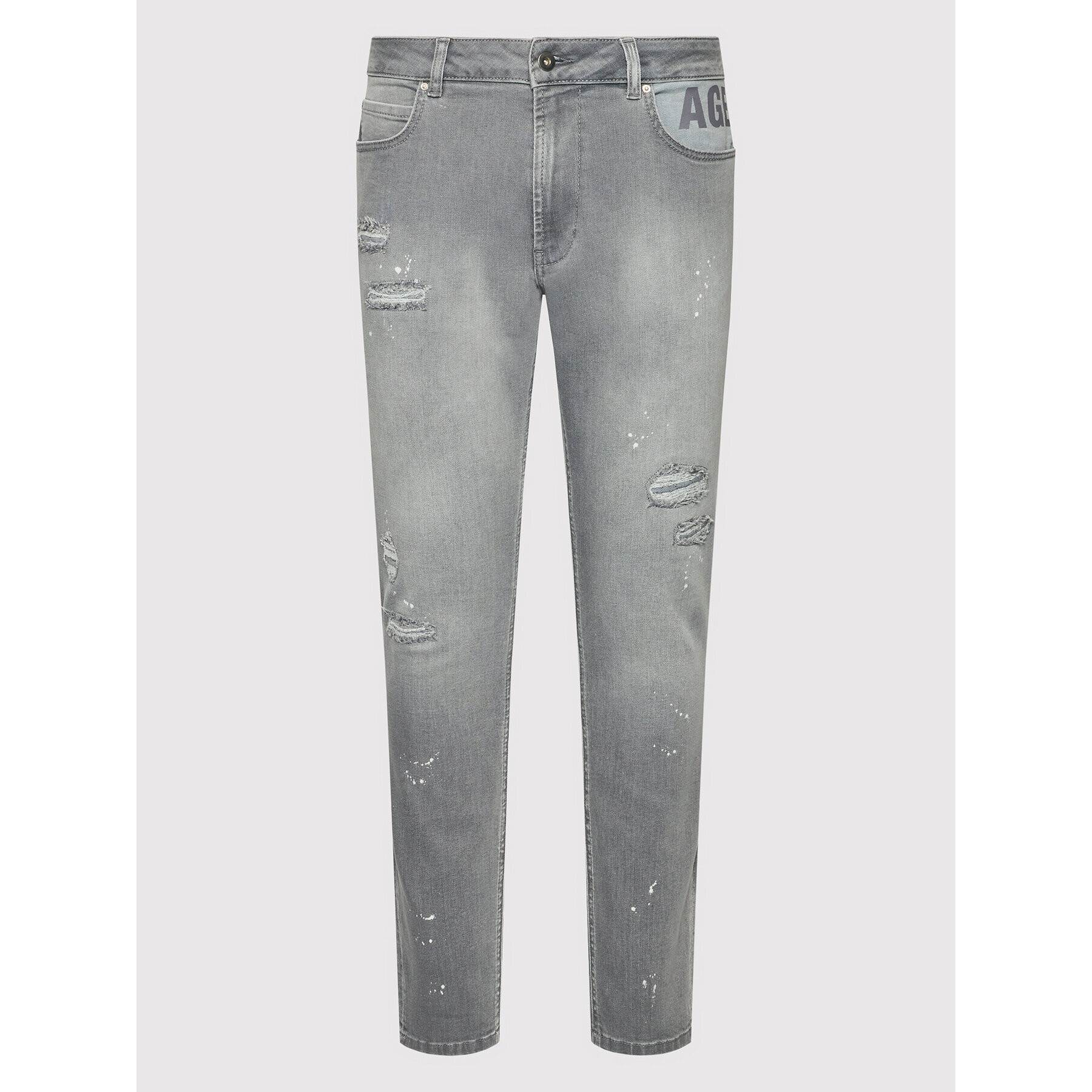 Rage Age Jeans hlače Hector Siva Slim Fit - Pepit.si