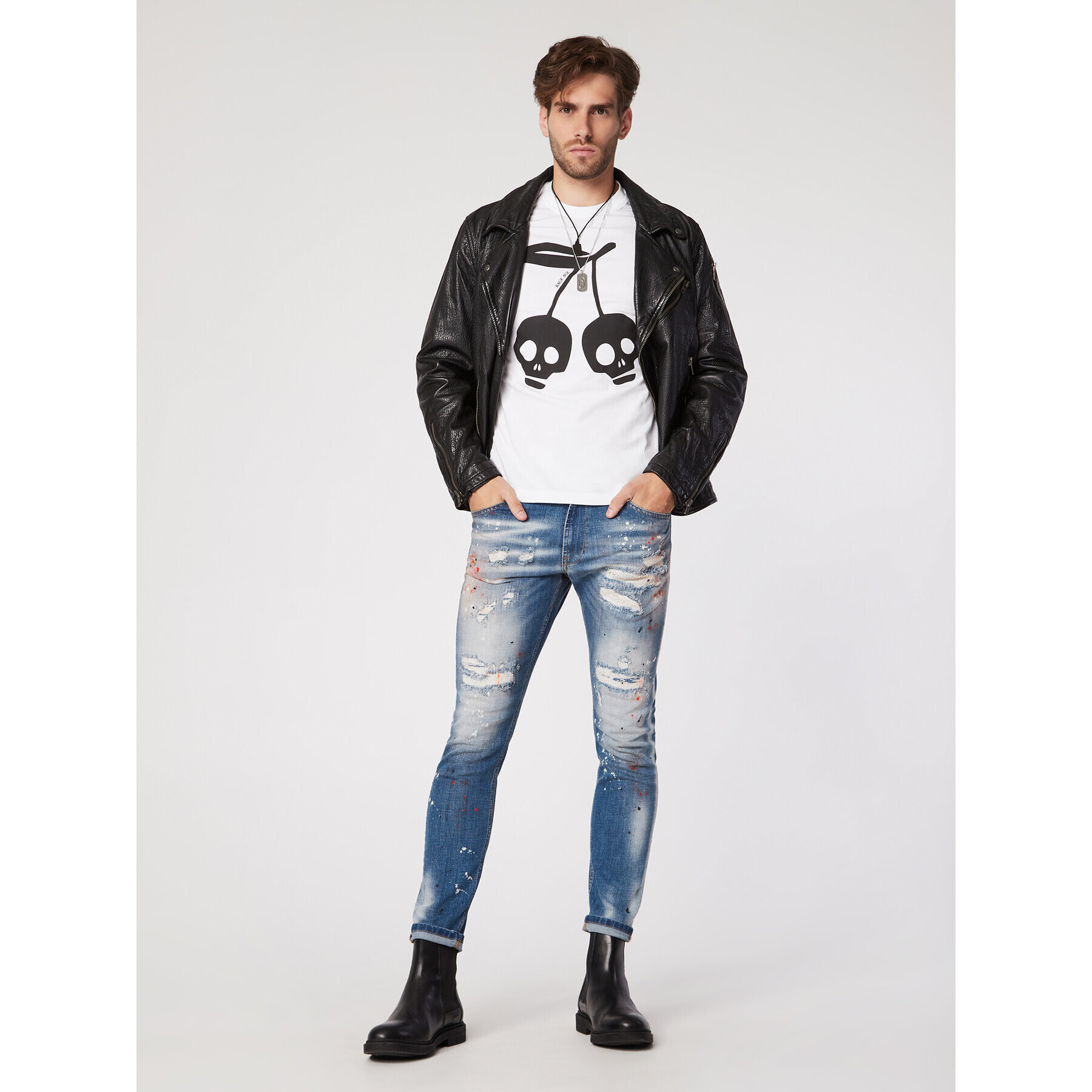 Rage Age Jeans hlače Hector2 Modra Slim Fit - Pepit.si