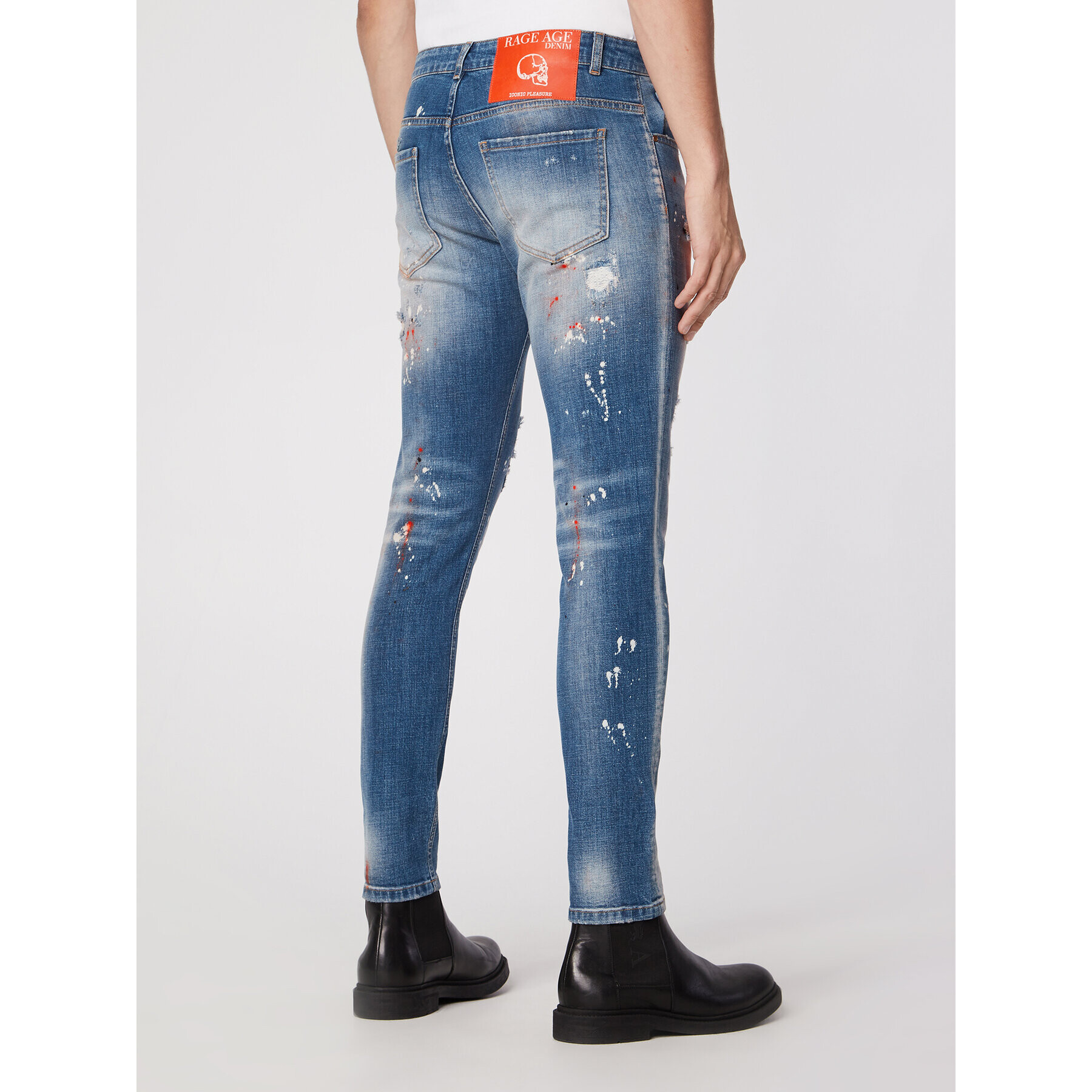 Rage Age Jeans hlače Hector2 Modra Slim Fit - Pepit.si