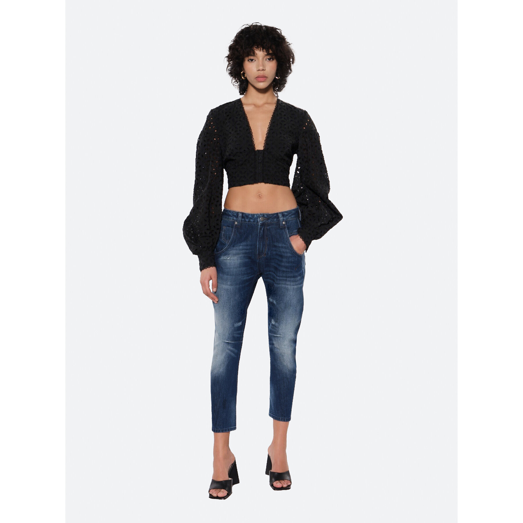 Rage Age Jeans hlače Pixie Mornarsko modra Regular Fit - Pepit.si