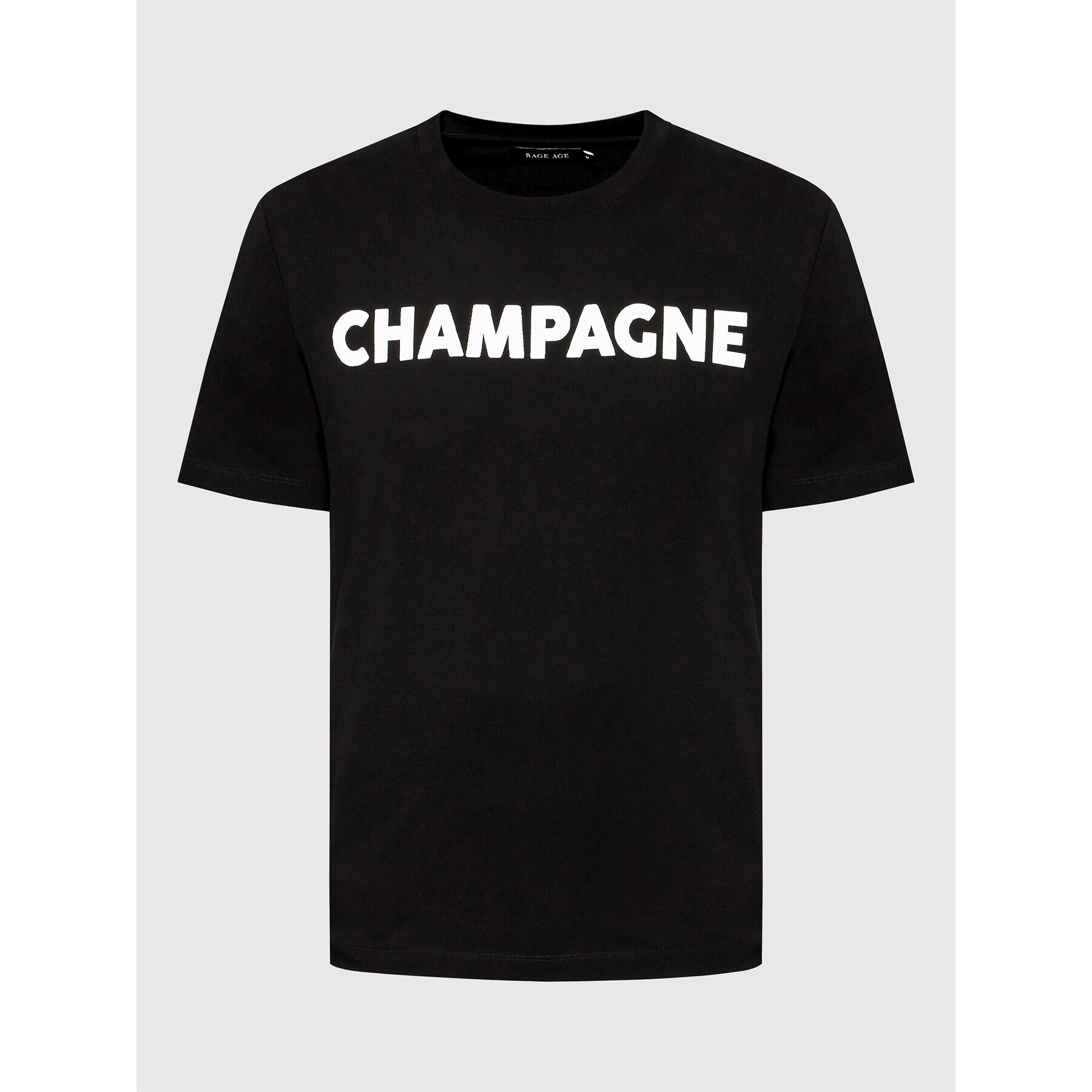 Rage Age Majica Champagne Črna Regular Fit - Pepit.si